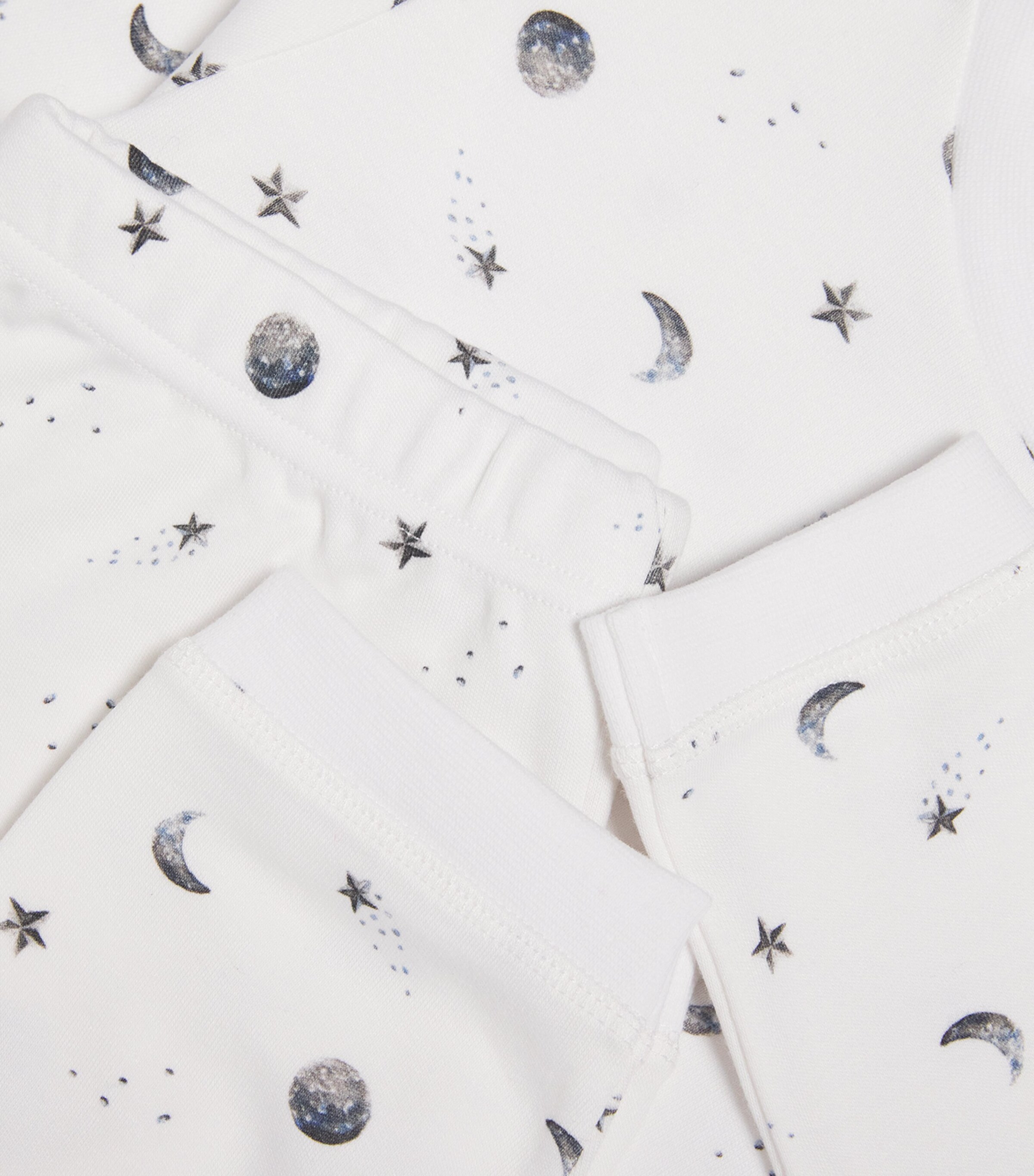 Rosa & Blue Starlit Pyjama Set (8-9 Years) Starlit Moon Image 4