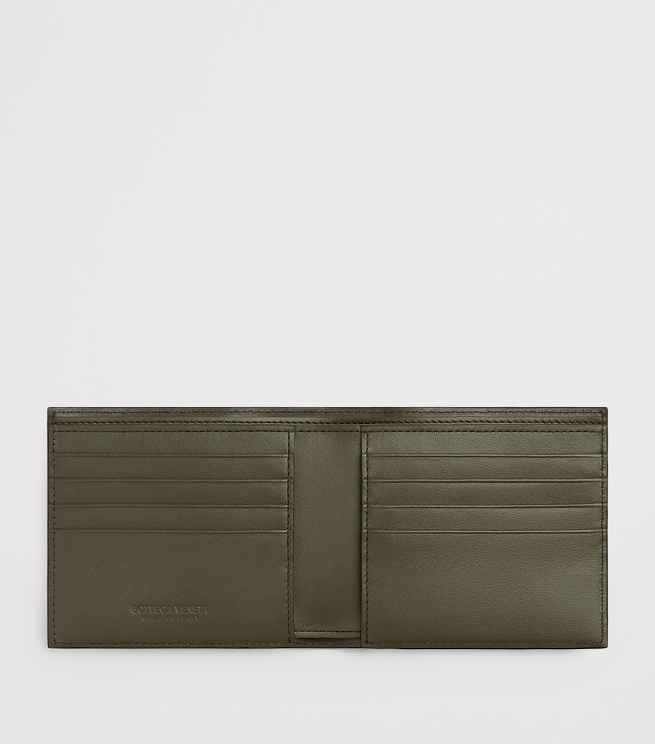 Bottega Veneta Leather Intrecciato Bifold Wallet Image 2