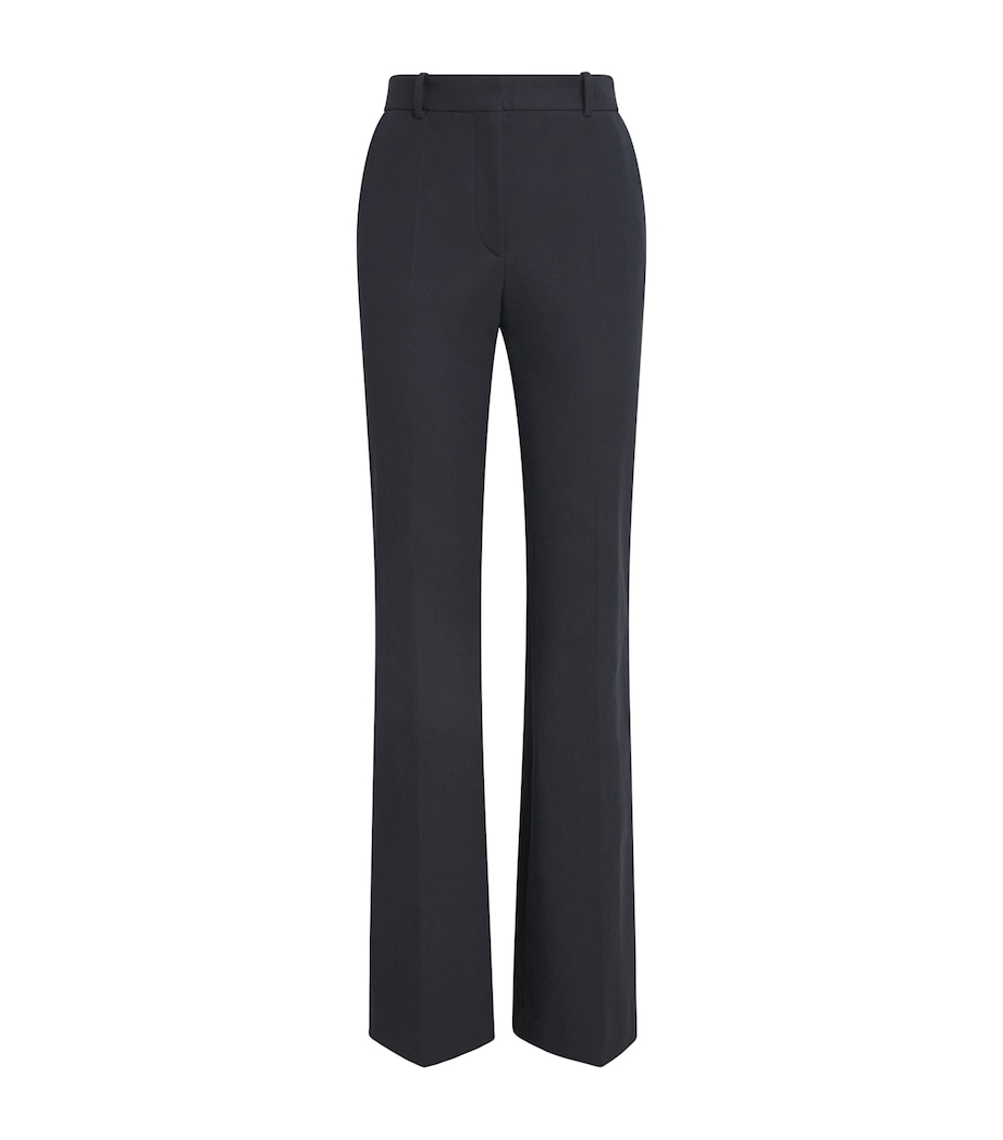 Stretch-Gabardine Coleman Trousers SMOKE Image 1