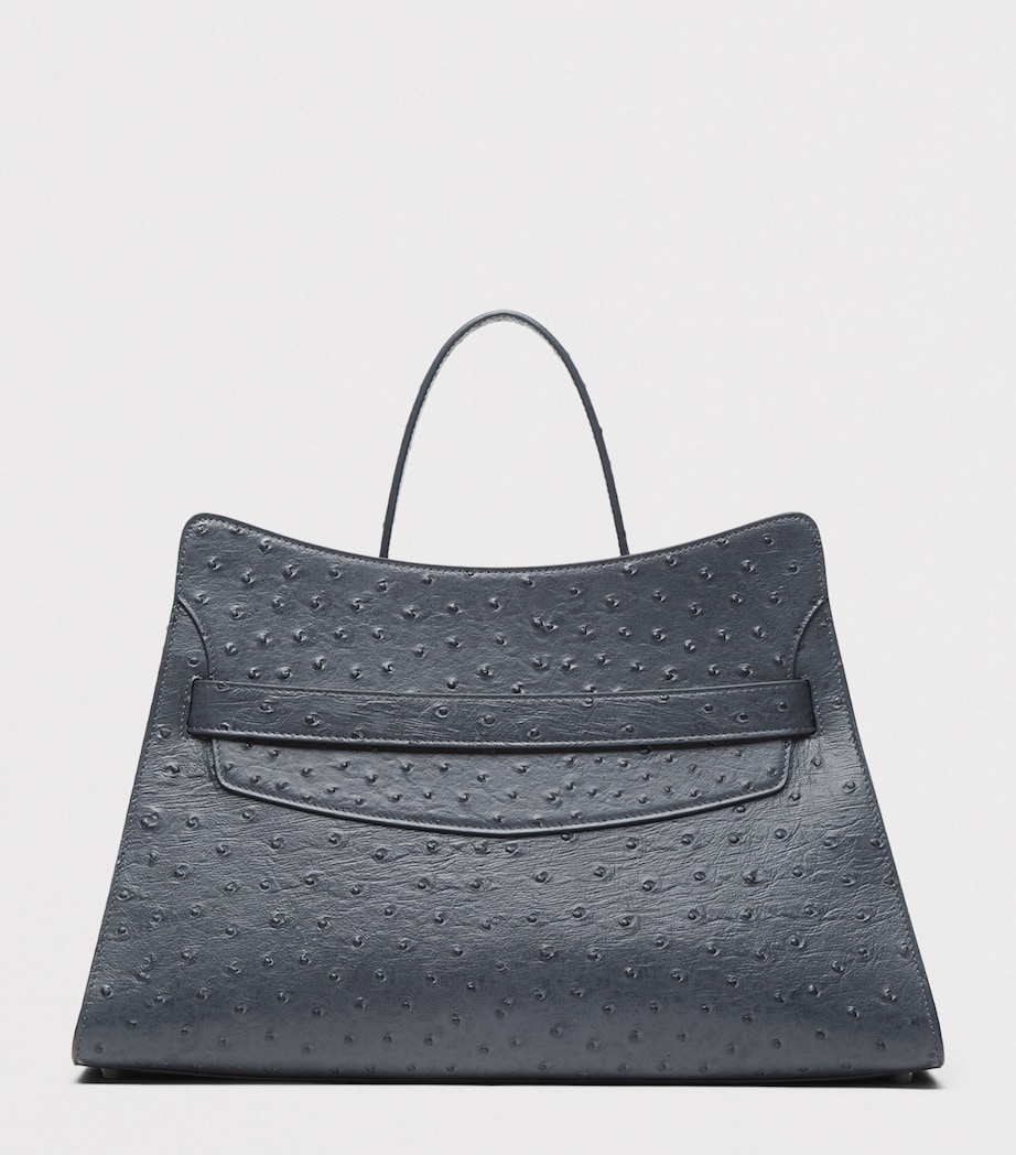 McQueen Calfskin Locke Top-Handle Bag Image 5
