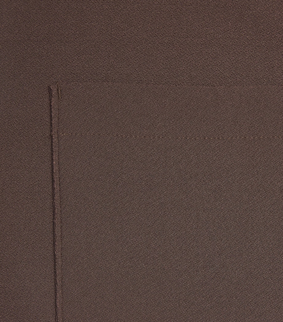 Birrot Womens Lay 3 A-Line Mini Skirt Cocoa Brown Image 6