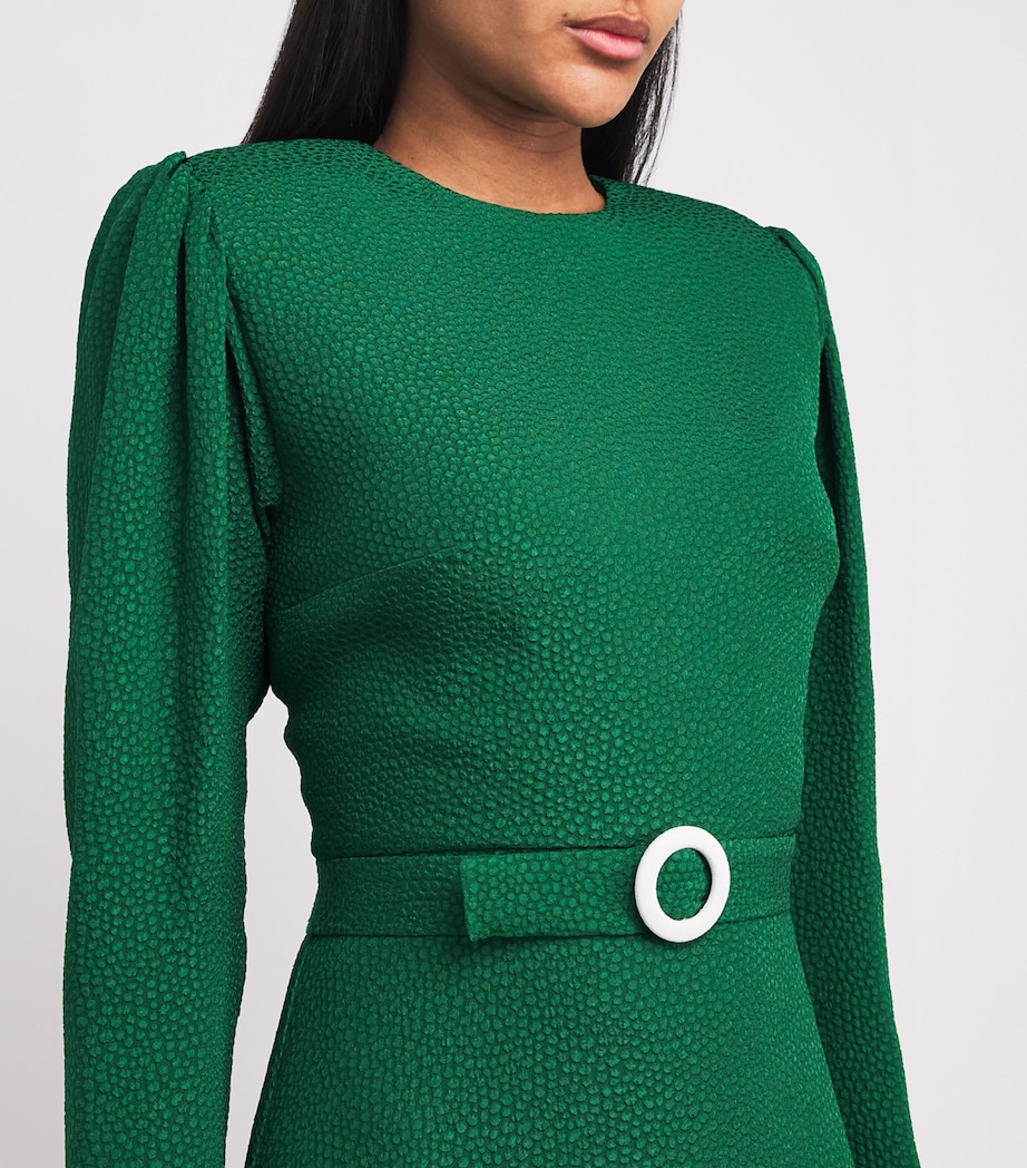 Bubble Jacquard Diana Midi Dress BOT Image 4