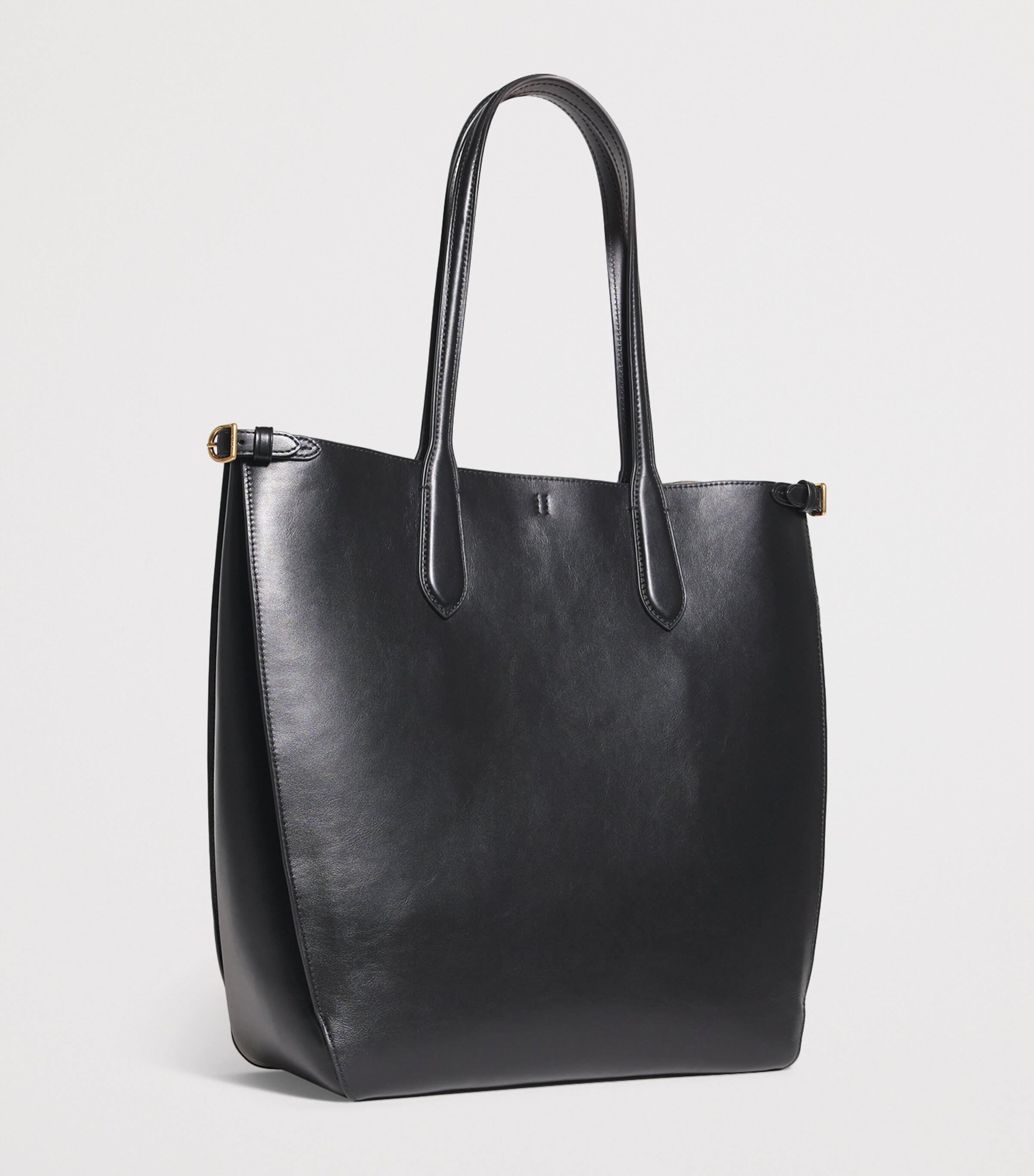 Polo Ralph Lauren Black Large Leather Bellport Tote Bag | Harrods US