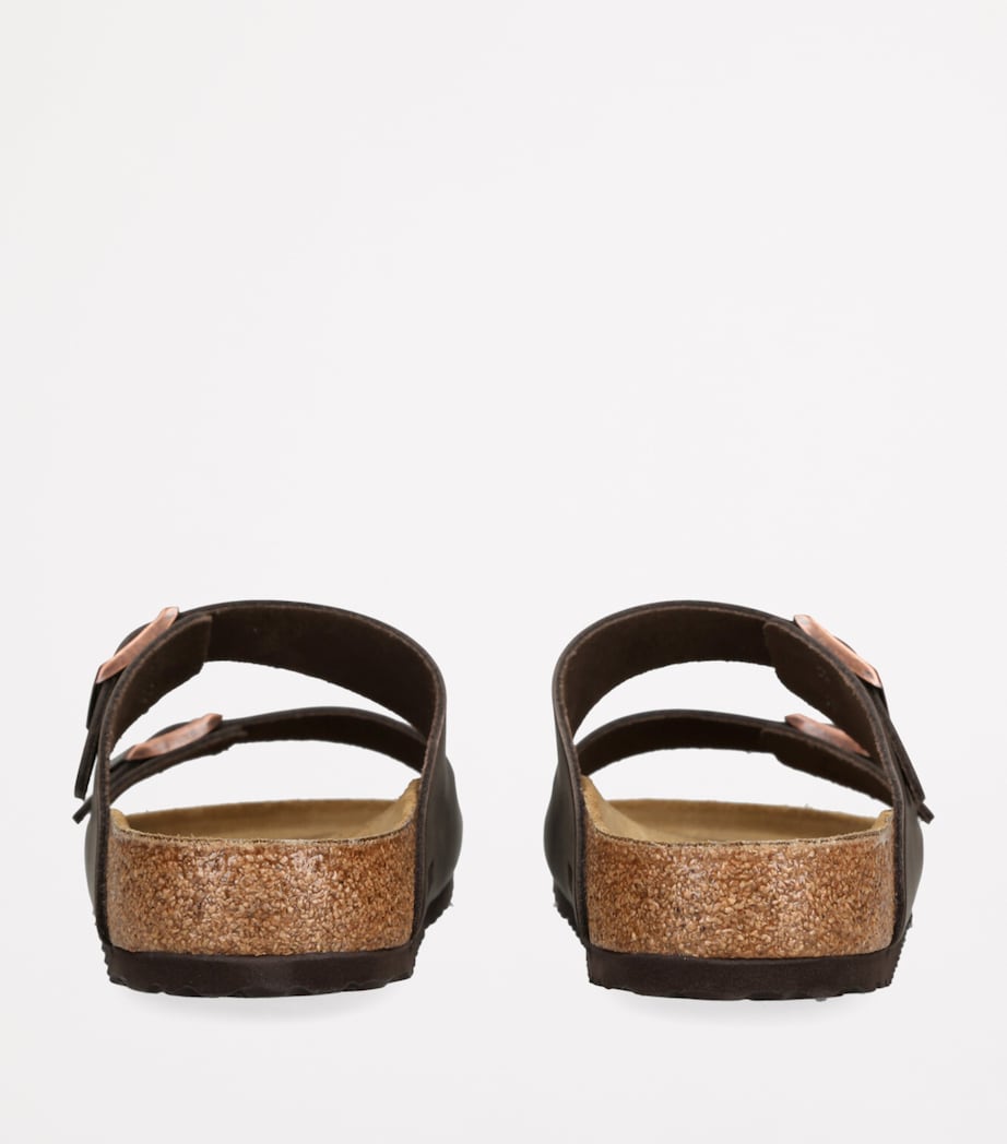 Leather Arizona Sandals DARK BROWN Image 3