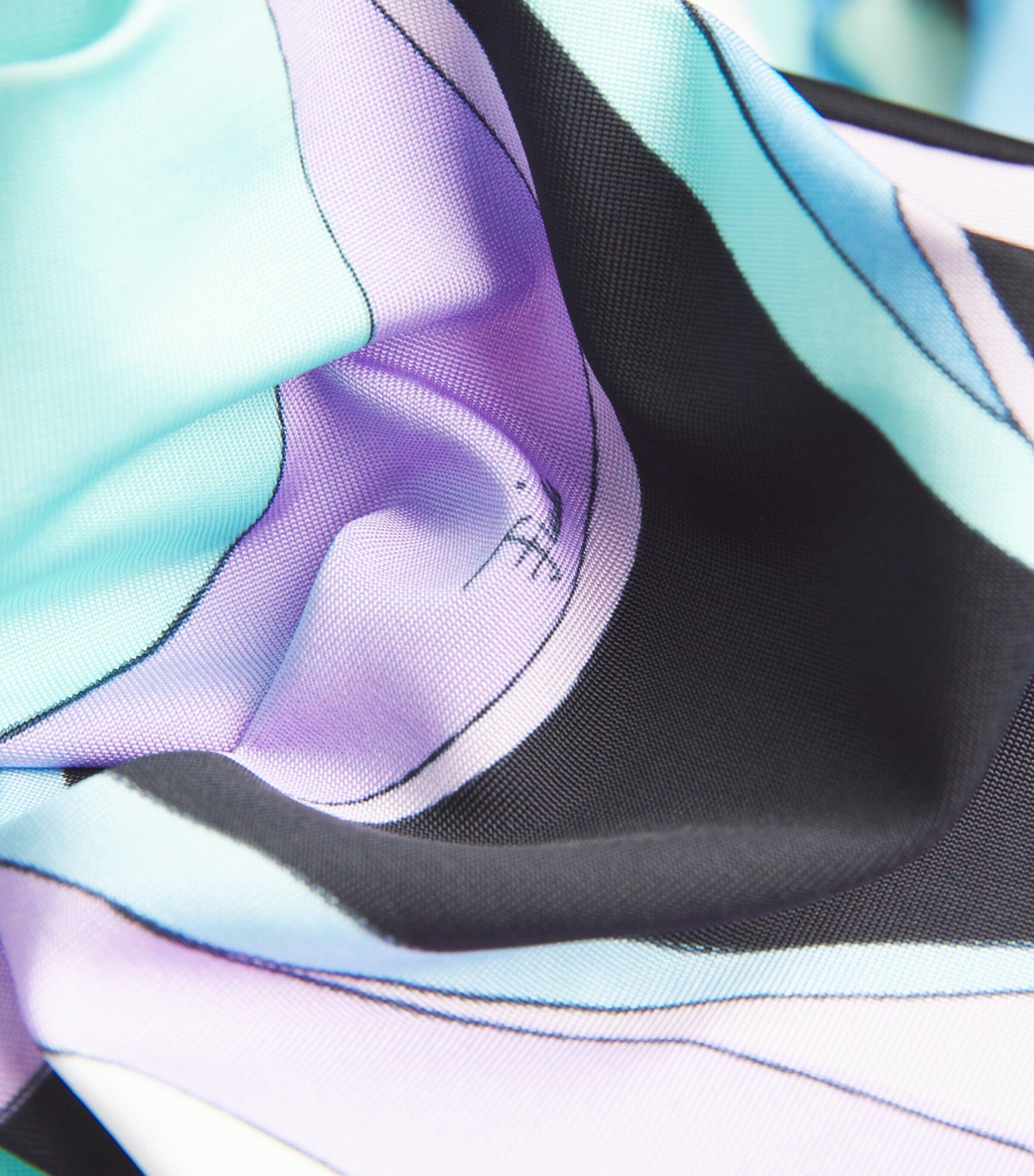 Satin Printed Maxi Skirt CELESTE Image 5