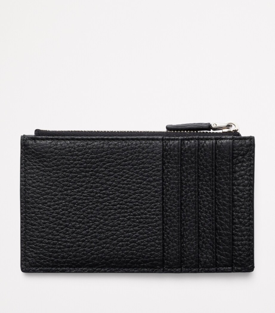 Grained Leather Triangle Card Holder F0002 Image 3