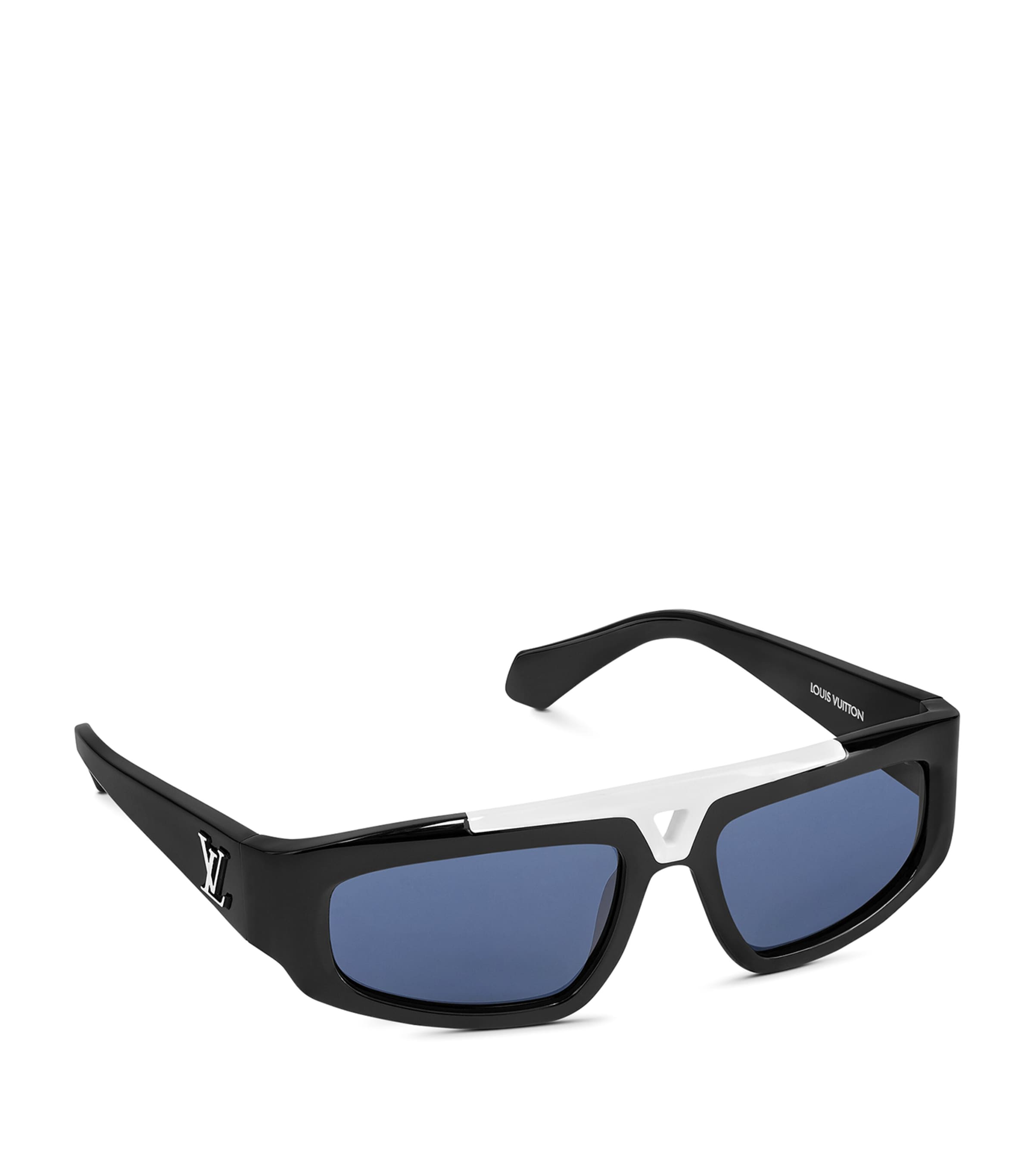 LOUIS VUITTON Black 1.1 Evidence Sport Sunglasses | Harrods UK