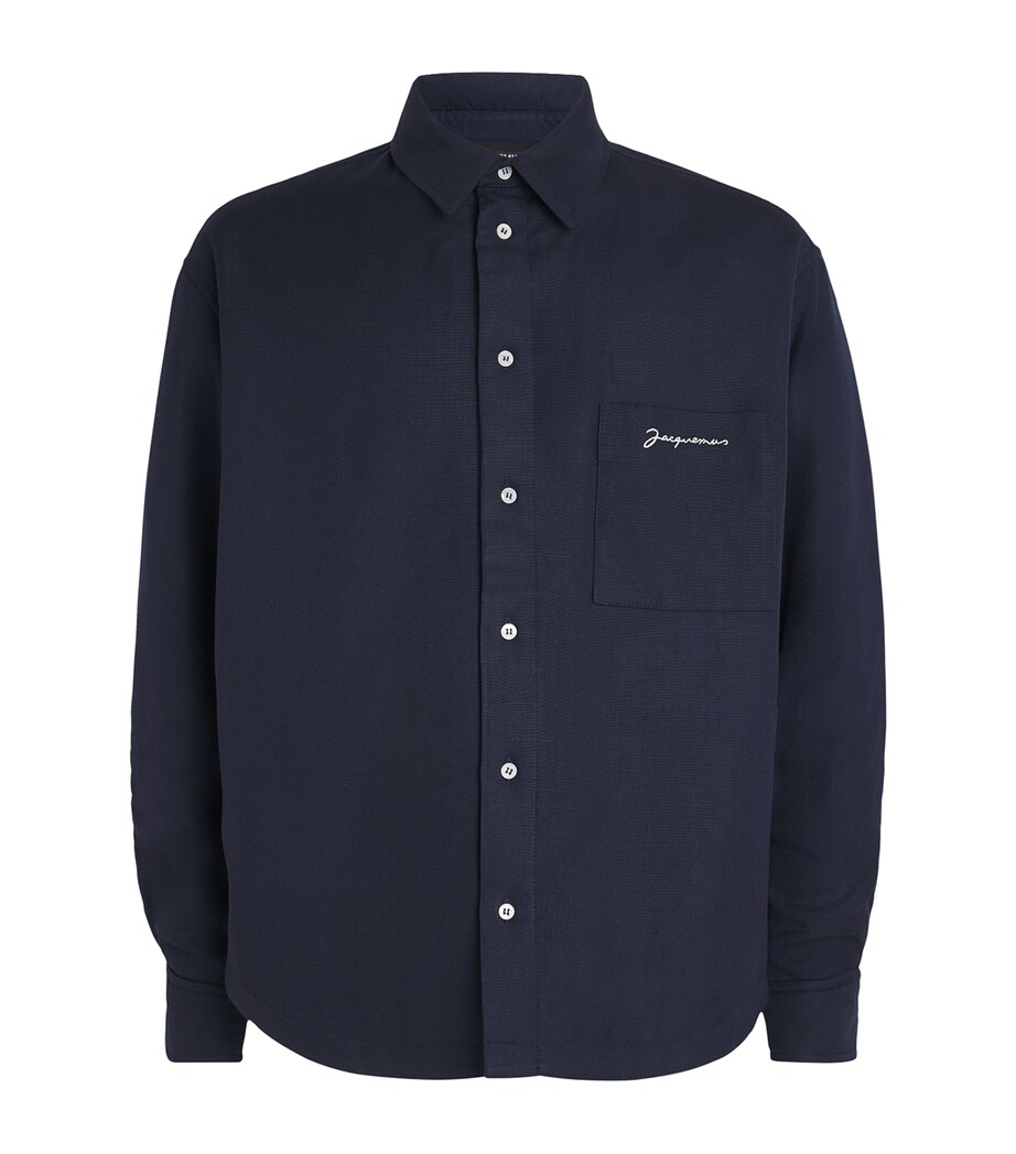 Padded Shirt Jacket DARK NAVY Image 1