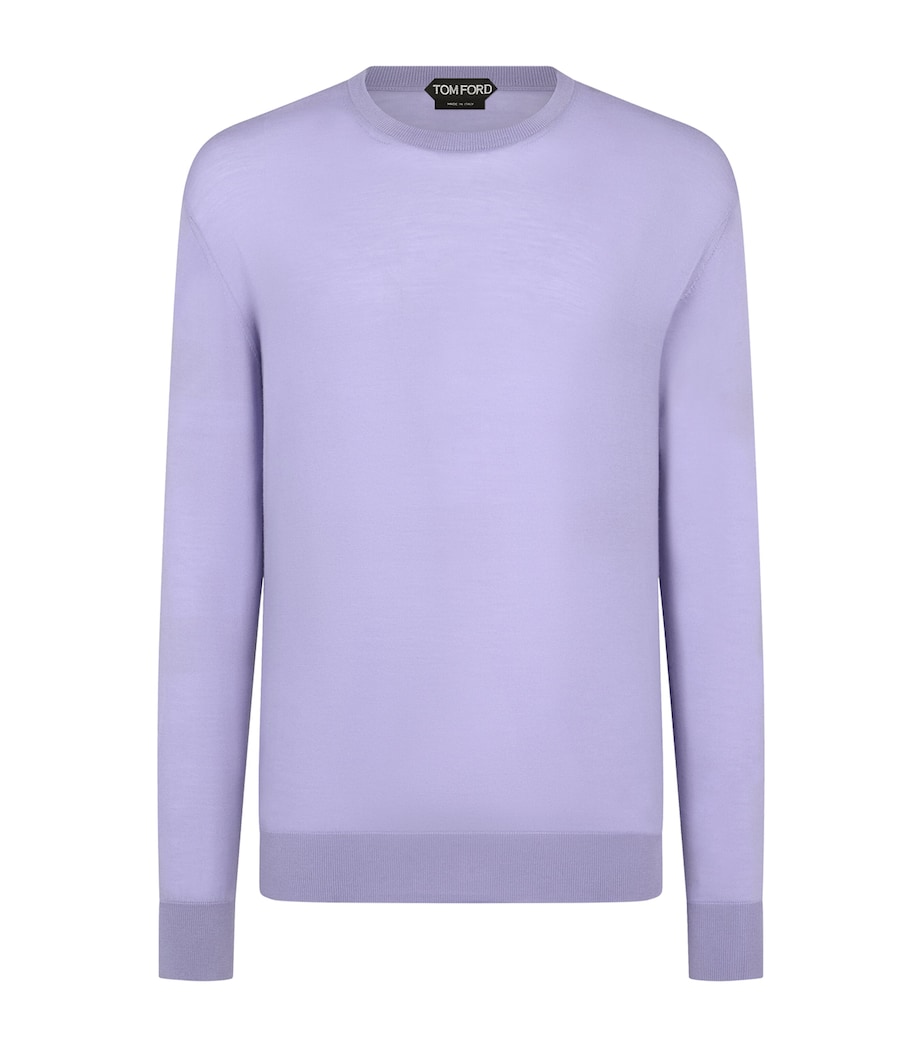 TOM FORD Mens Virgin Wool Sweater Vae Image 1