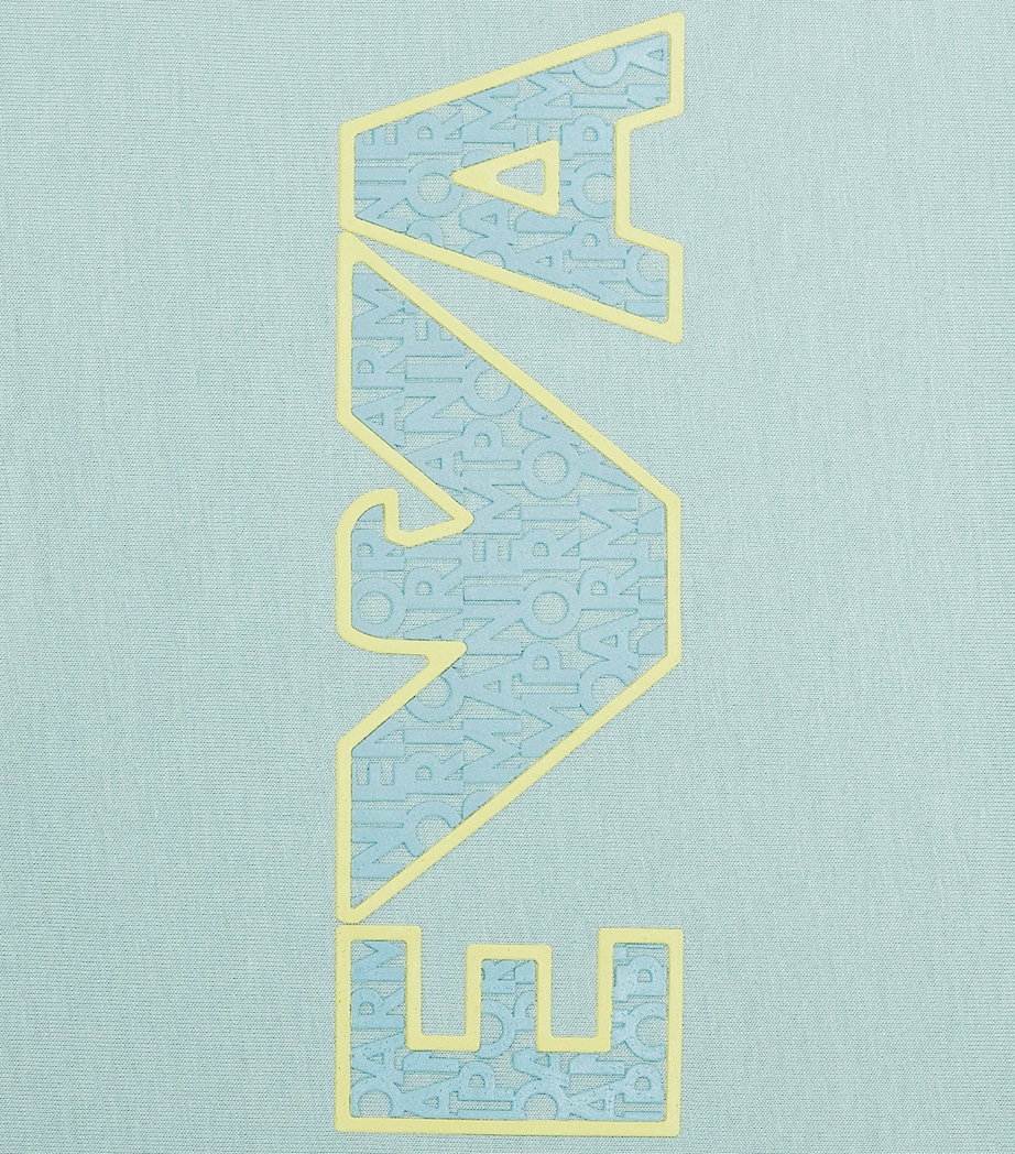 Cotton Logo T-Shirt (4-16 Years) AQUIFER Image 3