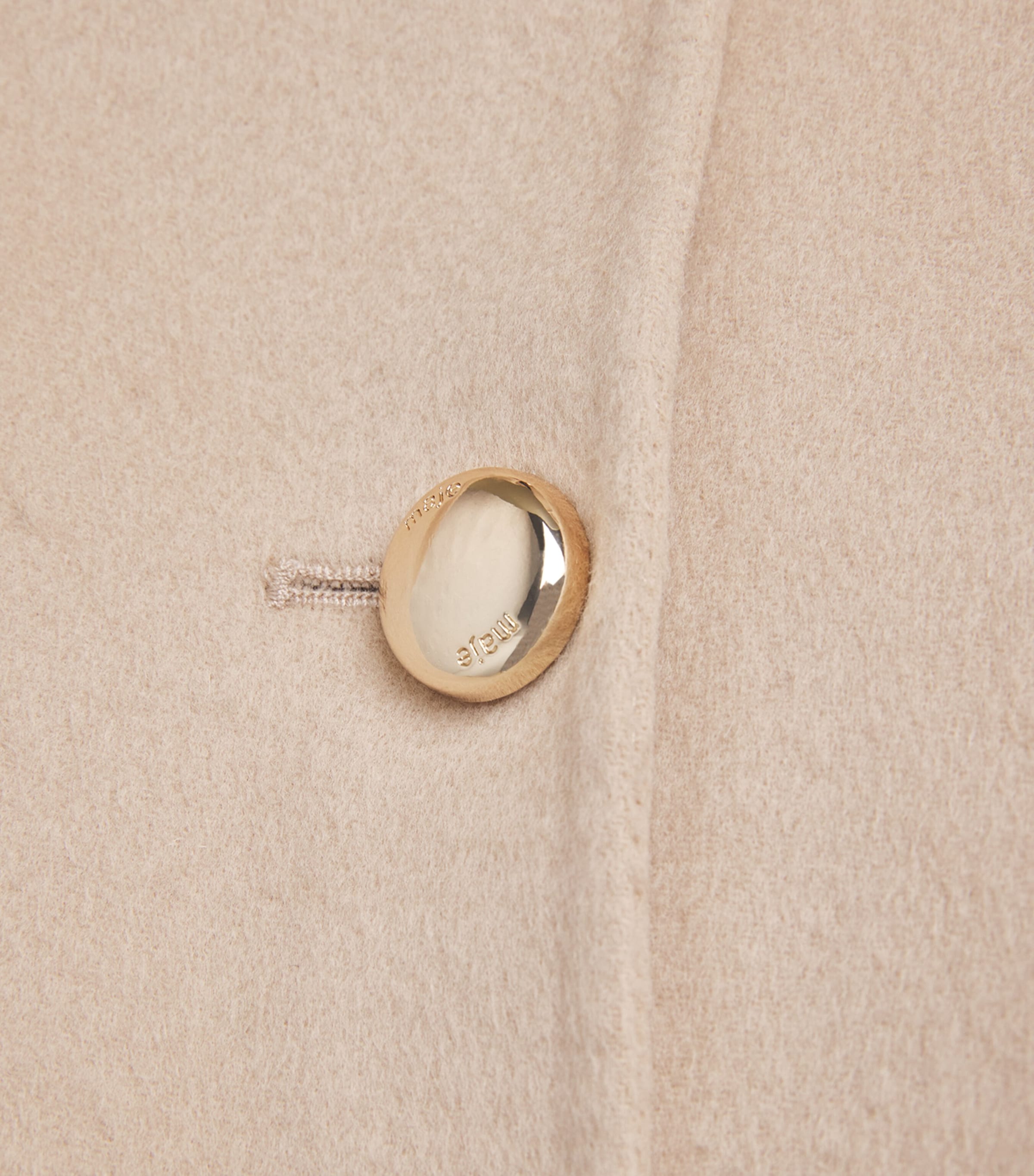 Wool-Blend Cropped Jacket BEIGE Image 5