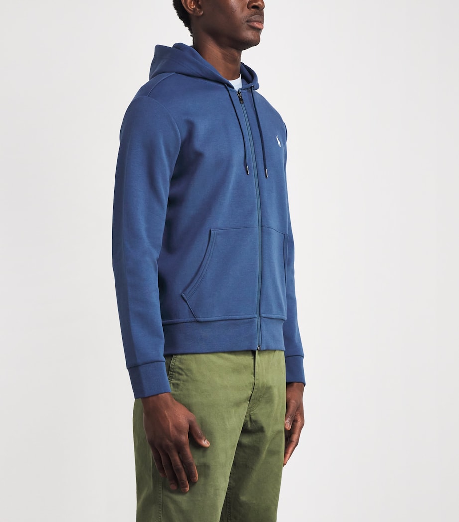 Tech Knit Zip-Up Hoodie BLUE Image 3