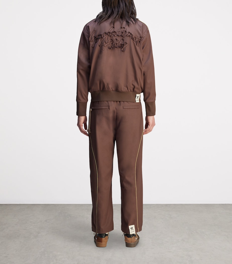 x Song For The Mute Technical Track Jacket BROWN Image 3