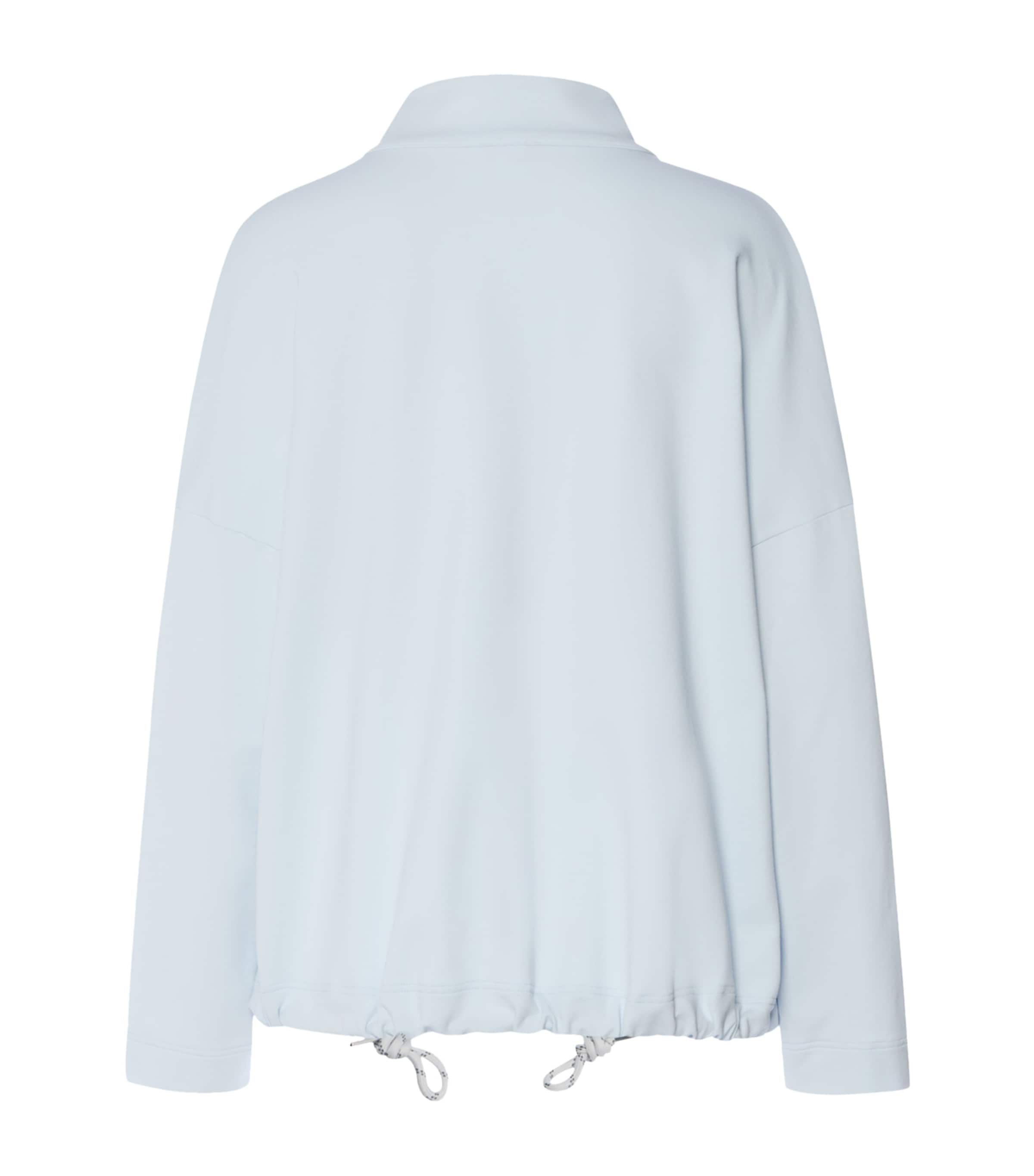 Hanro Womens Stretch-Cotton Natural Living Cardigan Watery Blue Image 5