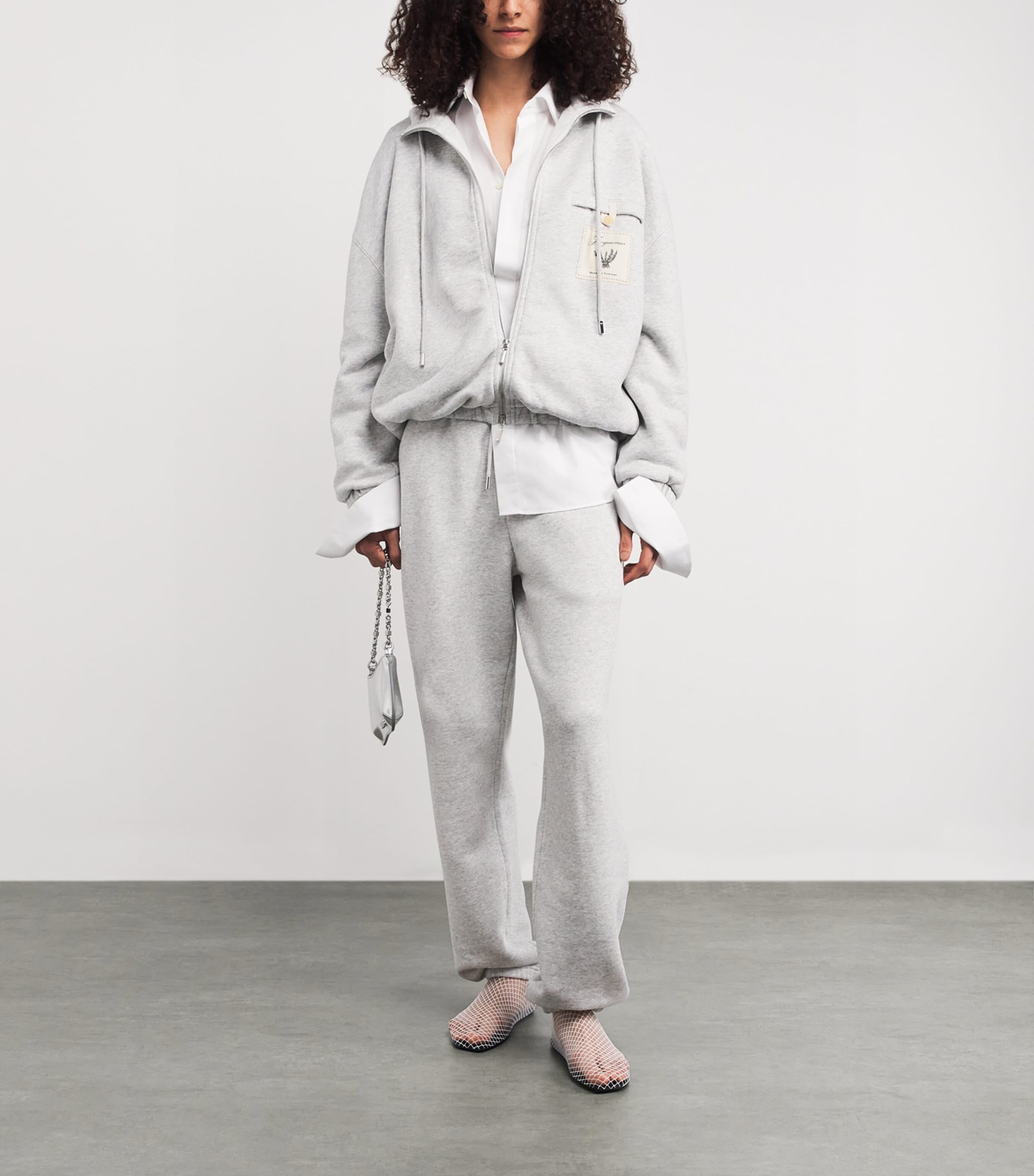 Cotton Torneo Hoodie 9CI RSEMARY LABL GRY Image 2