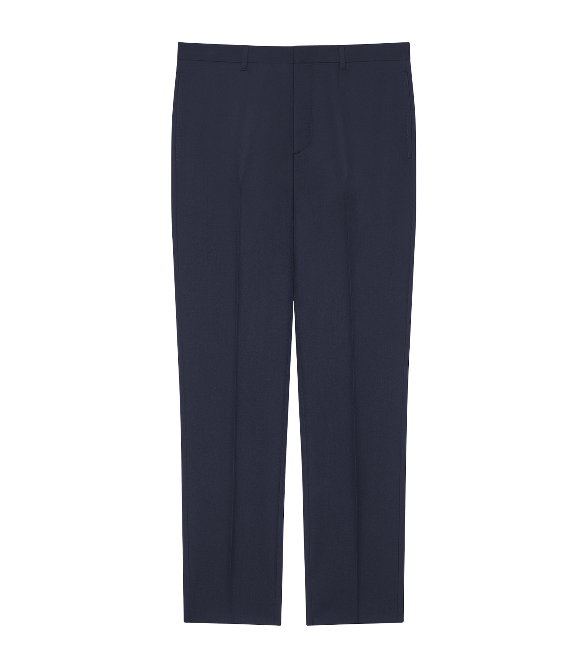 Givenchy Mens Wool Slim Tailored Trousers Image 1