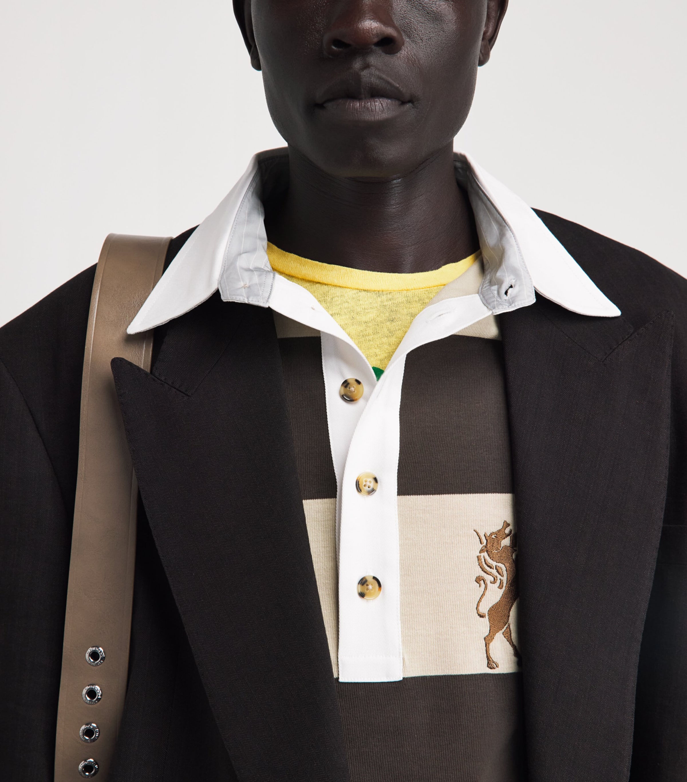 Vivienne Westwood Mens Organic Cotton Stripe Rugby Shirt Image 3