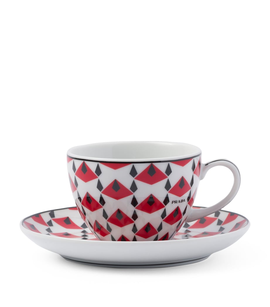 Vienna Coffee Cup and Saucer (Set of 4) F0E5X Image 2