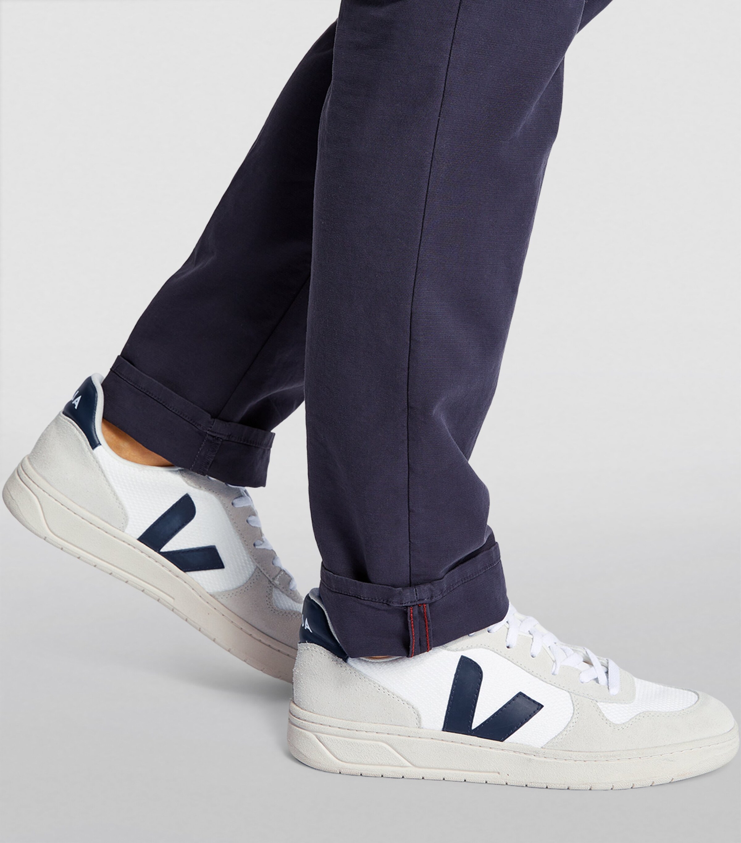 Veja V-10 B-Mesh Sneakers White/navy Image 6