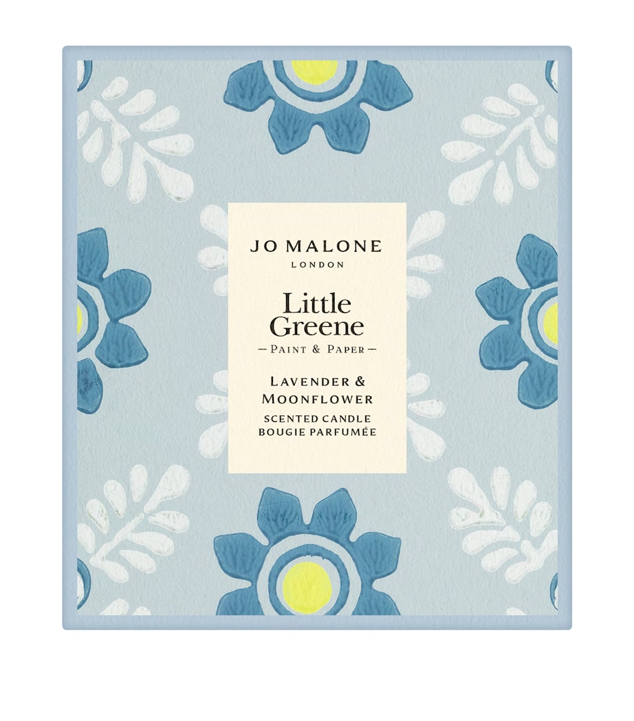 Jo Malone London x Little Greene Special Edition Lavender & Moonflower Scented Candle (200g) Image 2