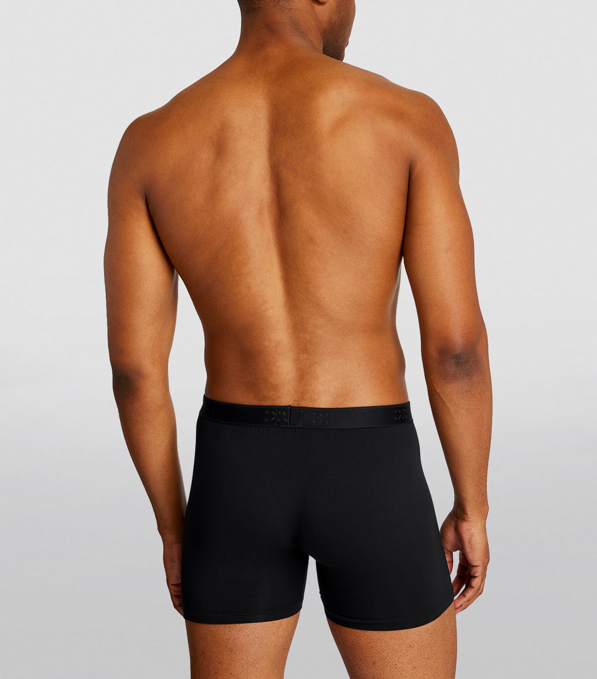 Derek Rose Mens Micro Modal Alex Trunks Black Image 3
