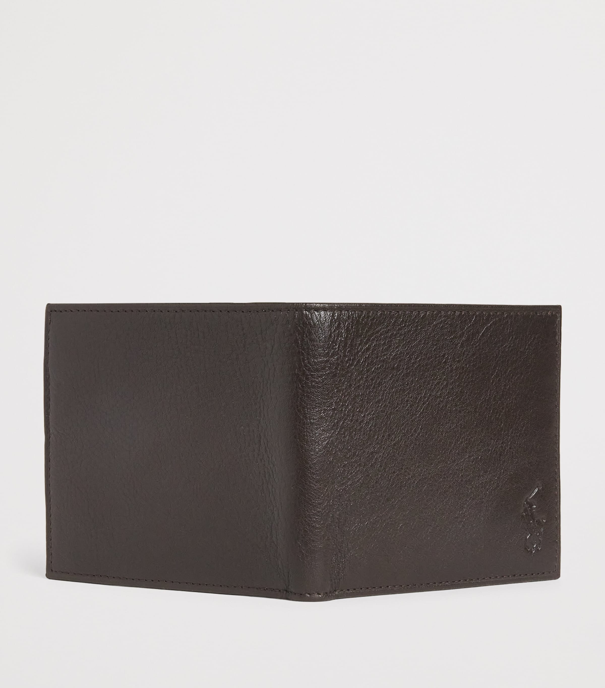セール！Polo Ralph Lauren 上質レザー Pony Compact Wallet セール！Polo Ralph Lauren 上質レザー Pony Compact Wallet