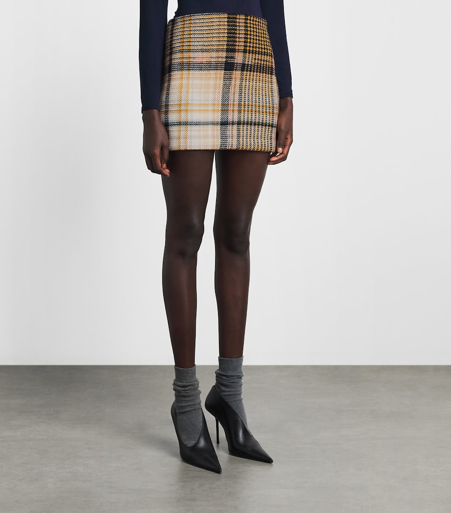 Missoni Womens Knitted Zigzag Mini Skirt Multi O/b/b Image 4