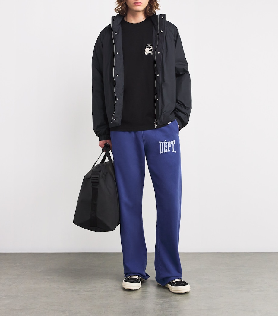 GALLERY DEPT. Mens Cotton Team Sweatpants Navy Image 2