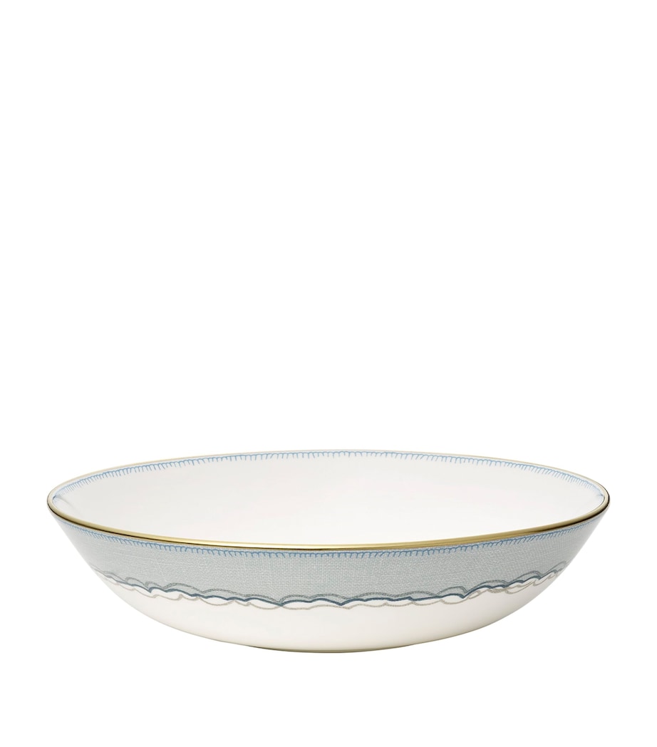 Wedgwood x Kit Kemp Sailor’S Farewell Pasta Bowl (20.5cm) Blue Image 1