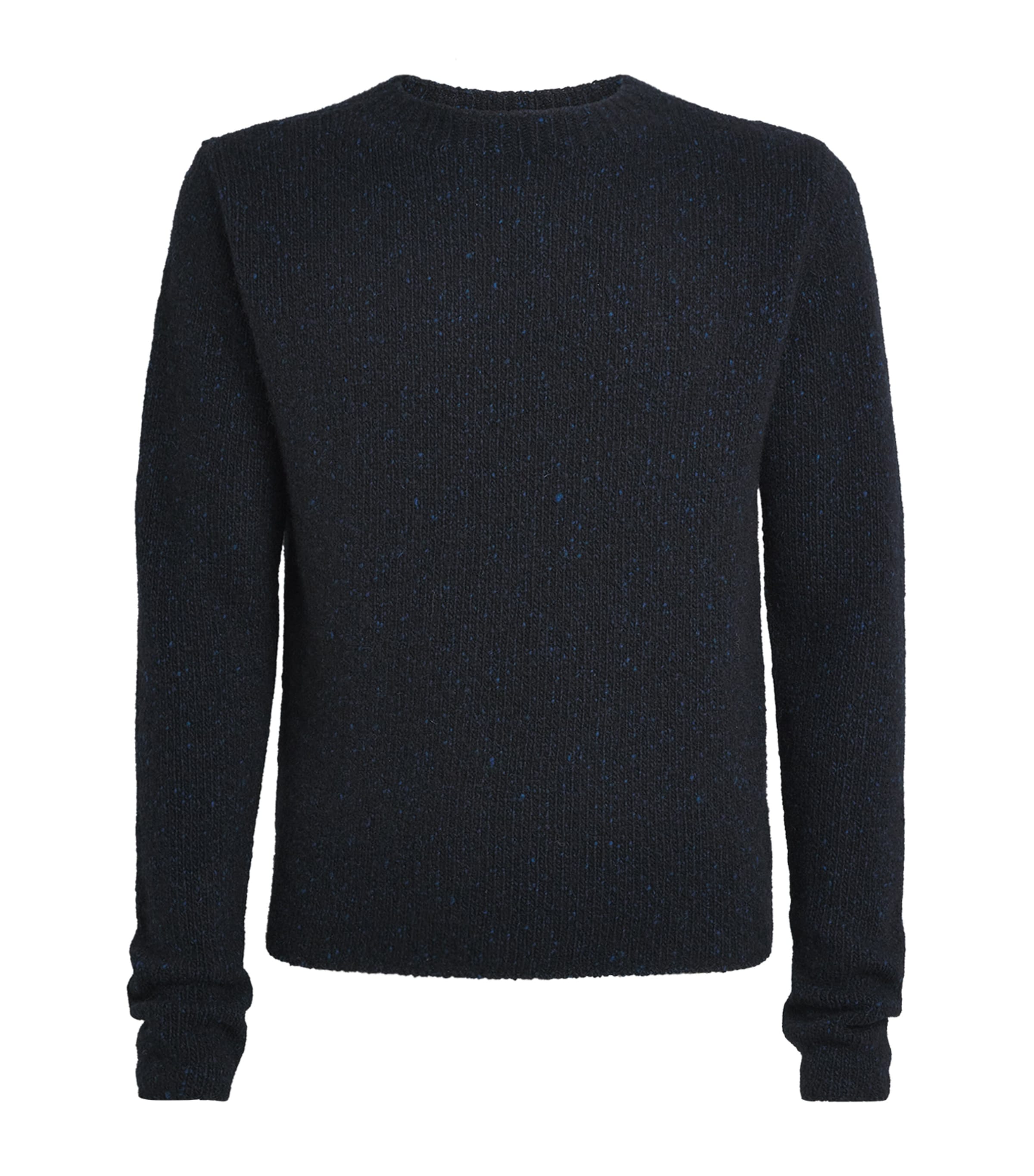 Auralee Cashmere Specked Sweater In Blue