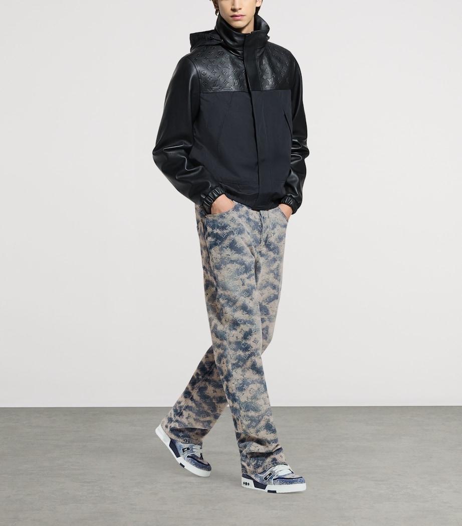 Denim LV Low-Top Sneakers BLUE Image 7