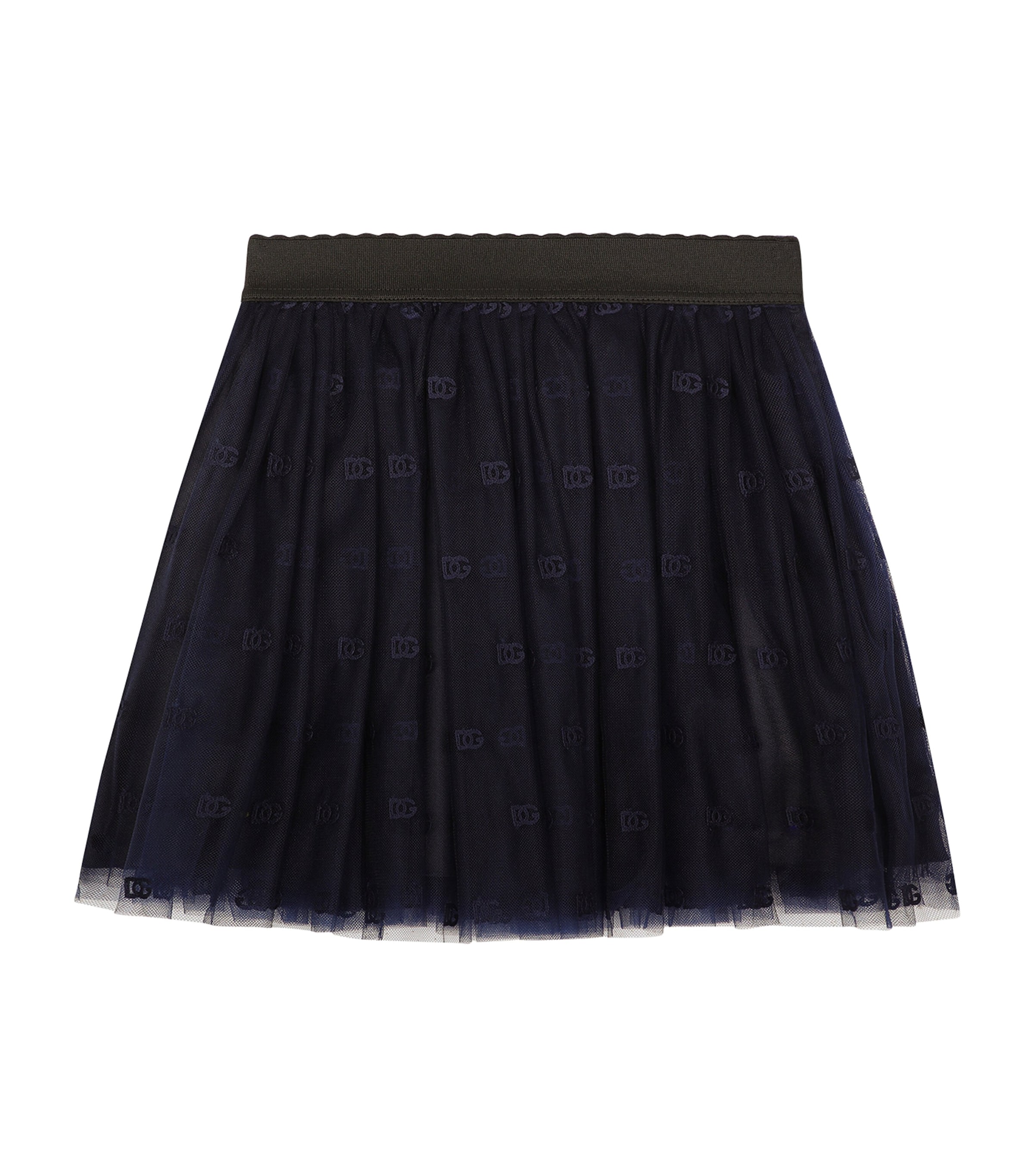 Tulle Logo Skirt (8-12+ Years) B0387-BLUE 3 Image 1