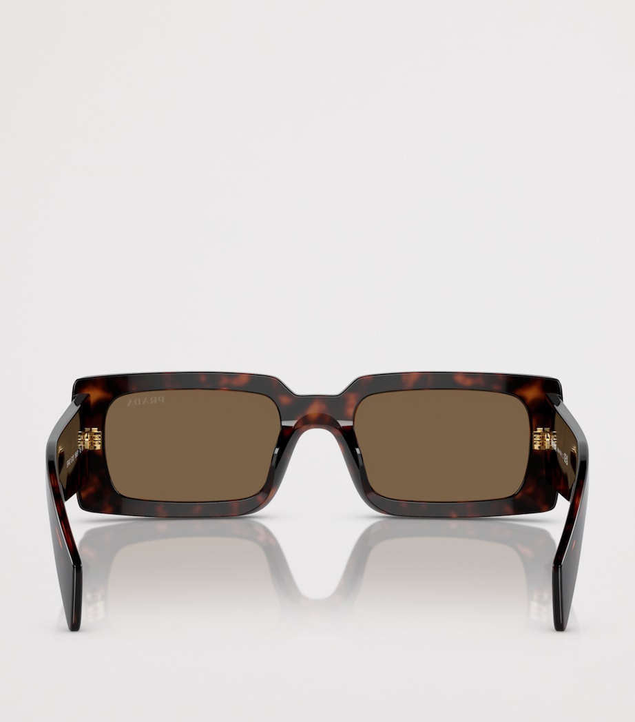 Acetate PR A07S Rectangular Sunglasses 16N5Y1 Image 4