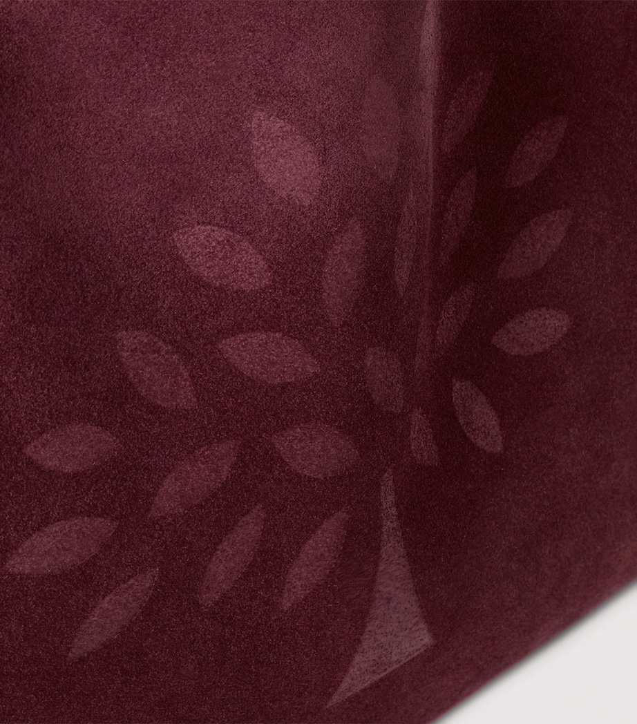 Suede Tree Tote Bag BERRY Image 6