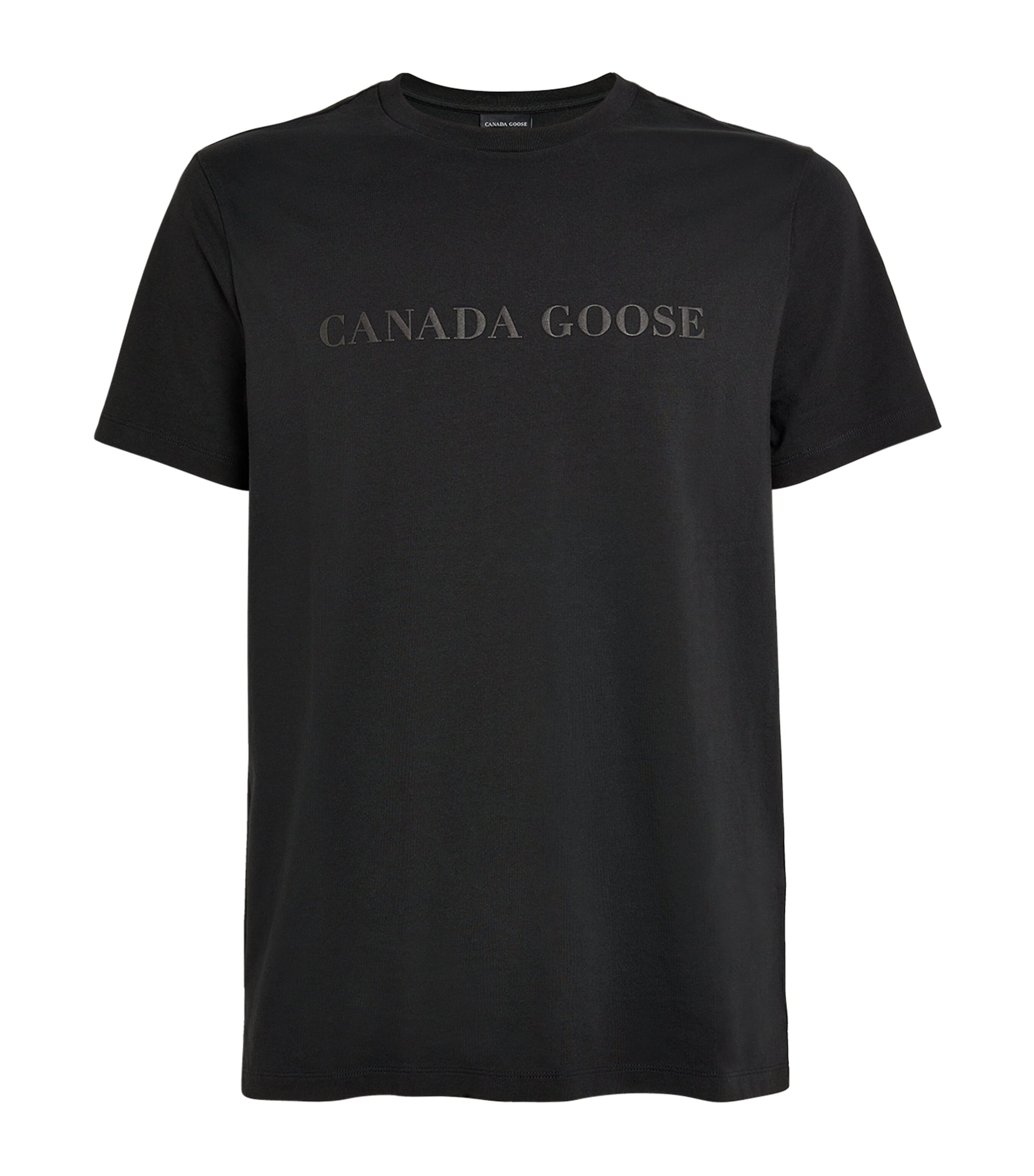 Shop Canada Goose Emerson Crew-neck T-shirt In Black