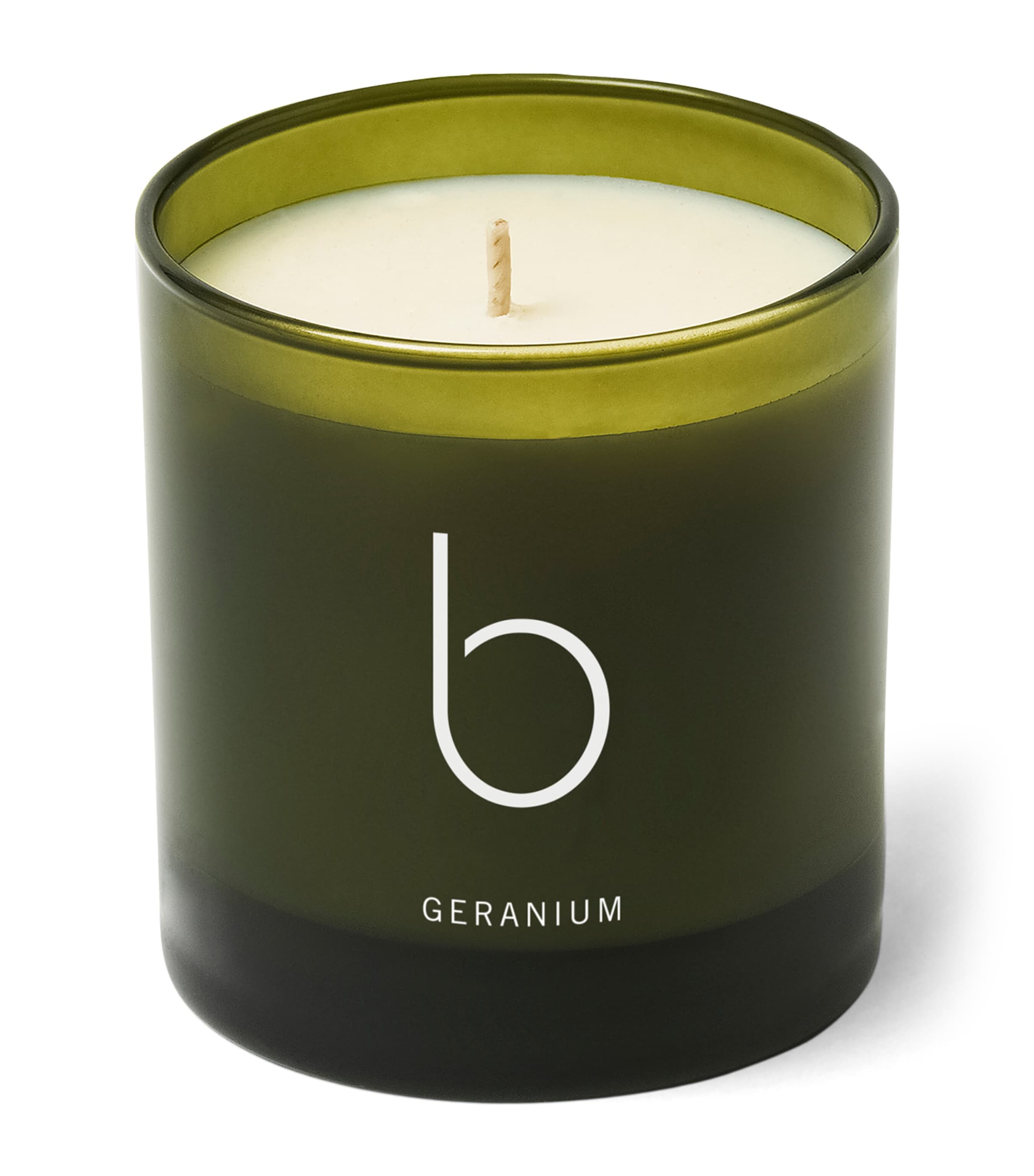 Bamford Geranium Candle In Green