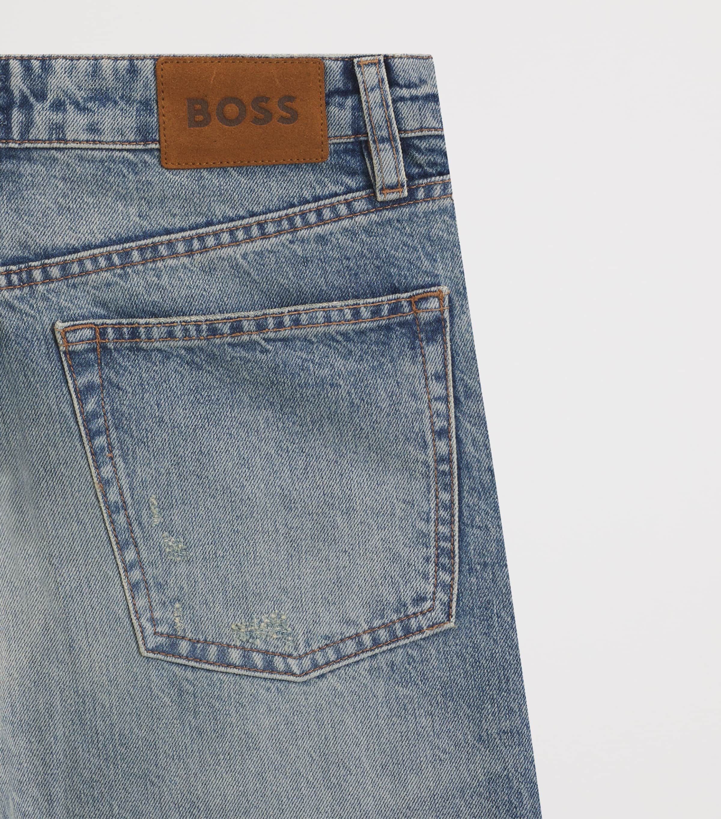 Stonewashed Straight Jeans 446 Image 5