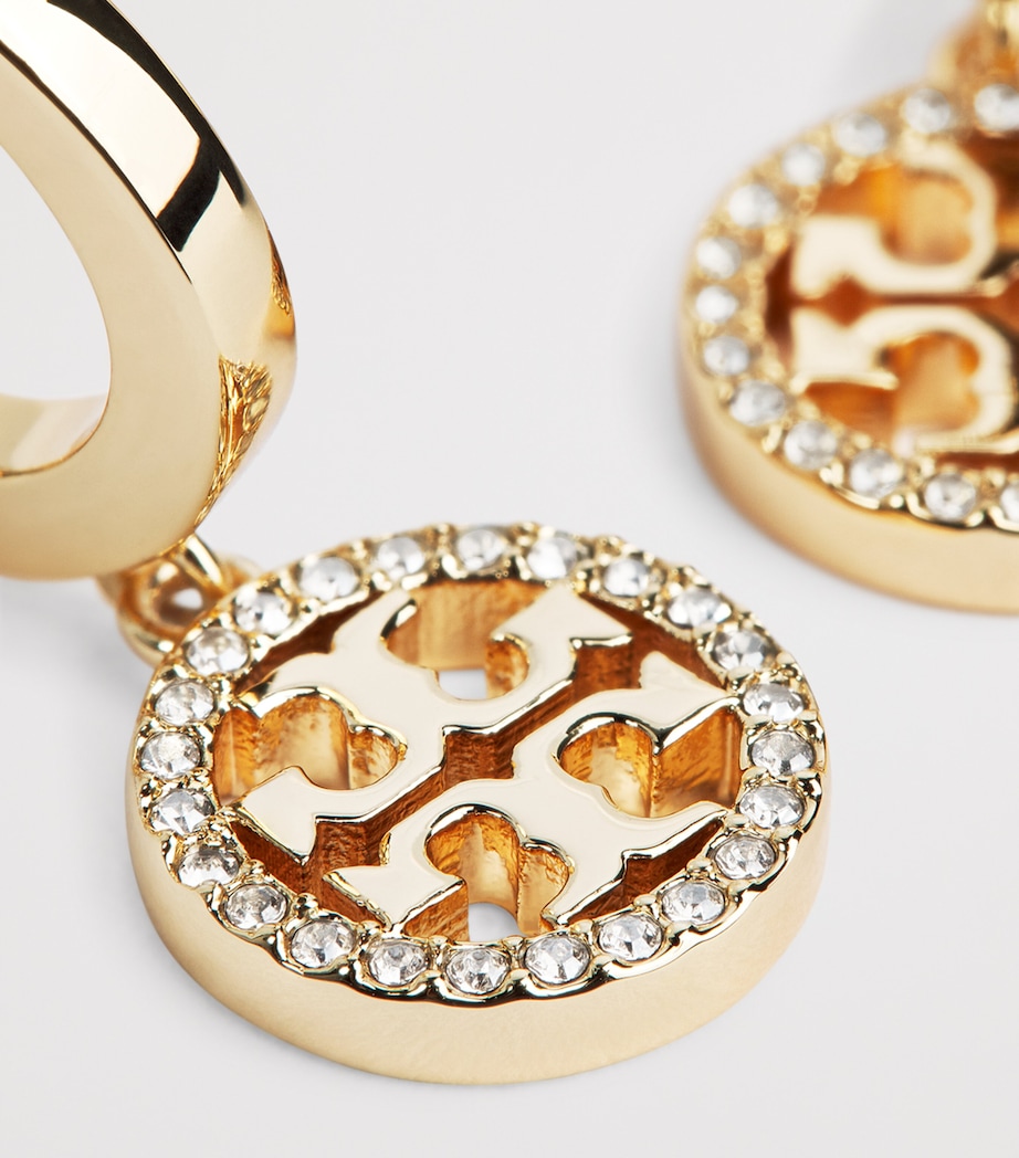 Miller Huggie Earrings 783 TORY GOLDCRYSTAL Image 6