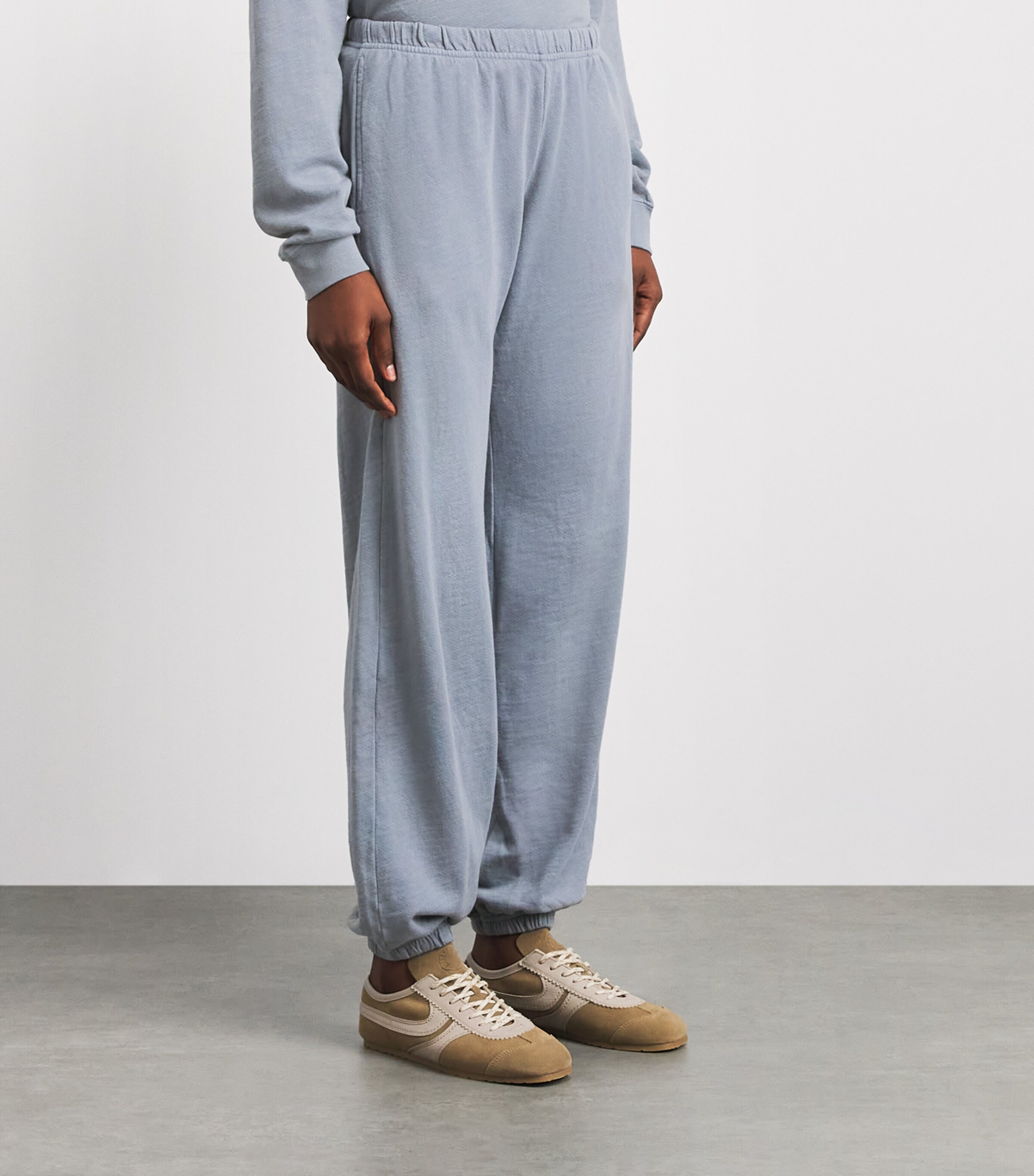 ÉTERNE Womens Tapered Sweatpants Slate Image 4