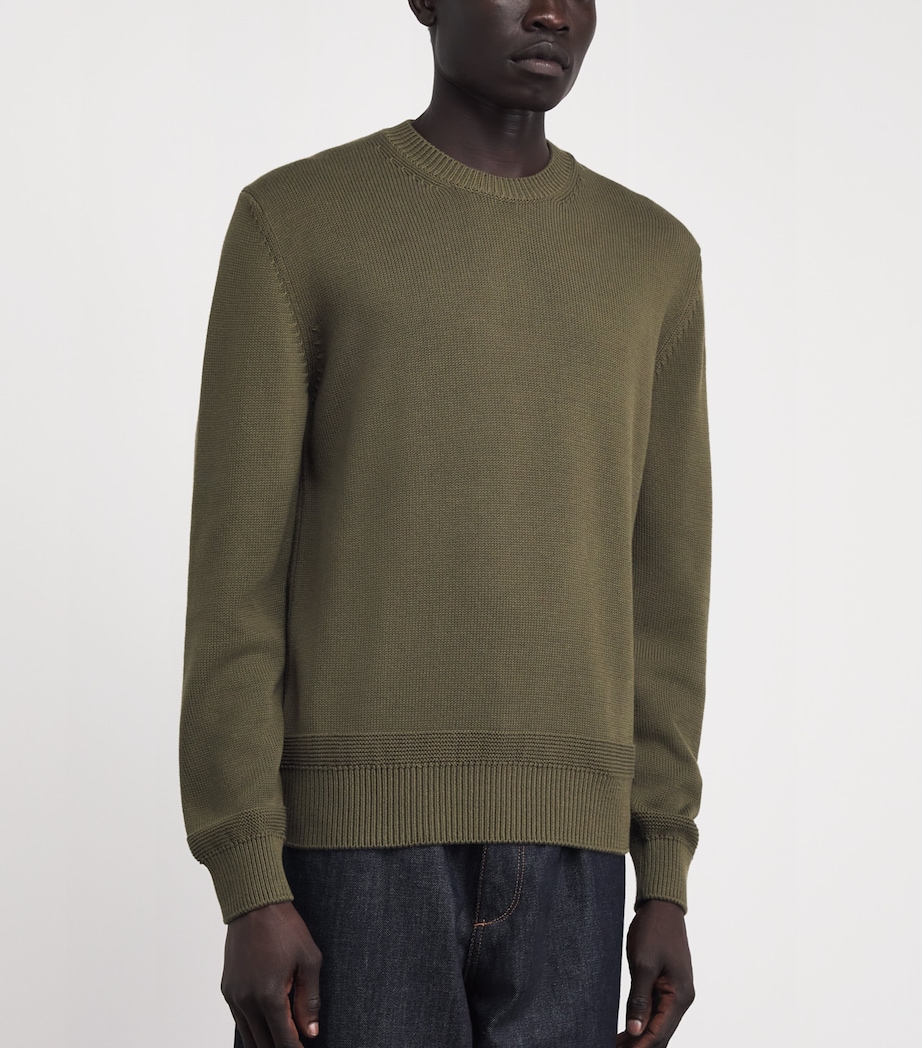 Moncler Mens Cotton Tricot Sweater Image 4