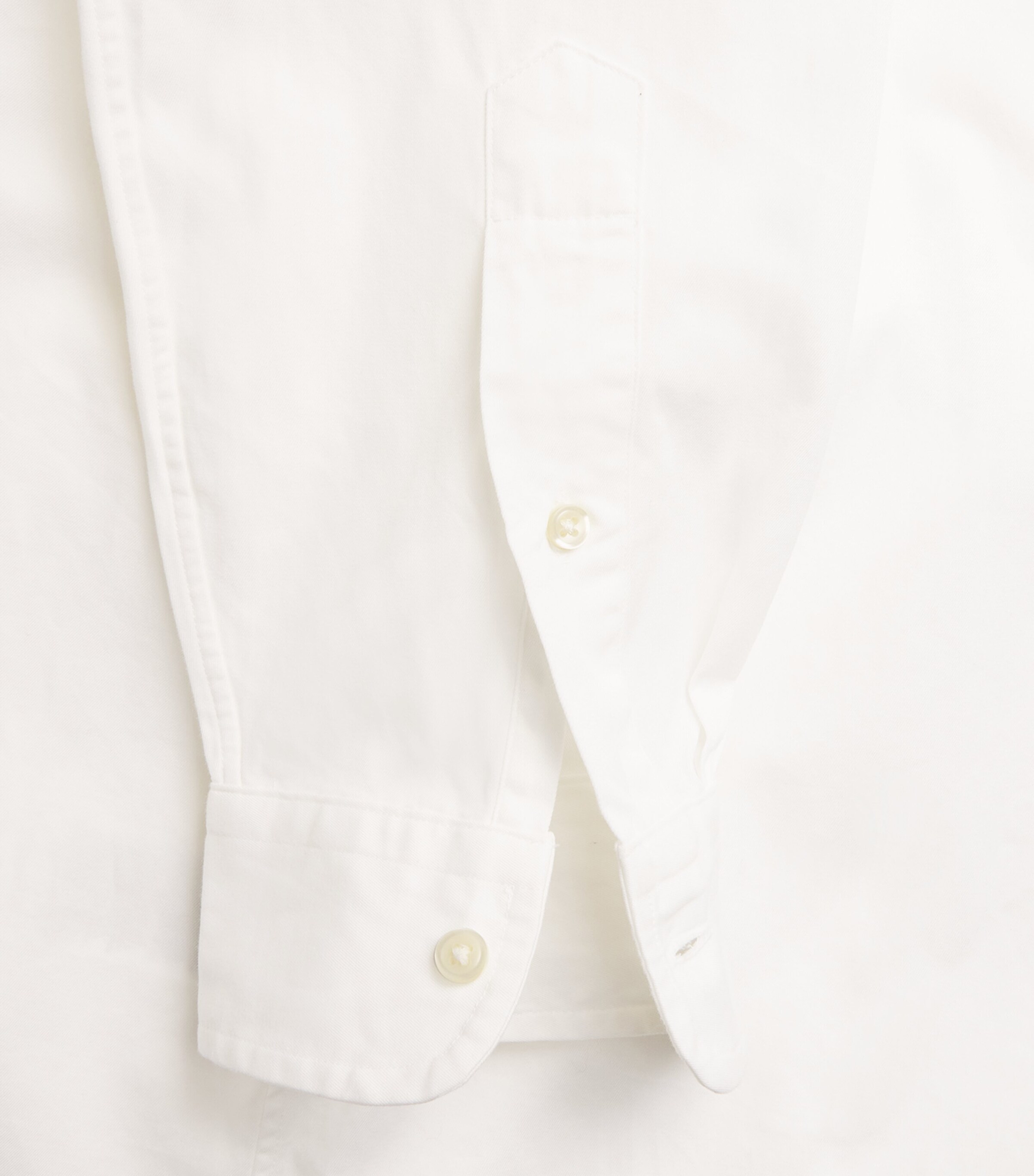 Polo Ralph Lauren Mens Cotton Custom-Fit Shirt White Image 4