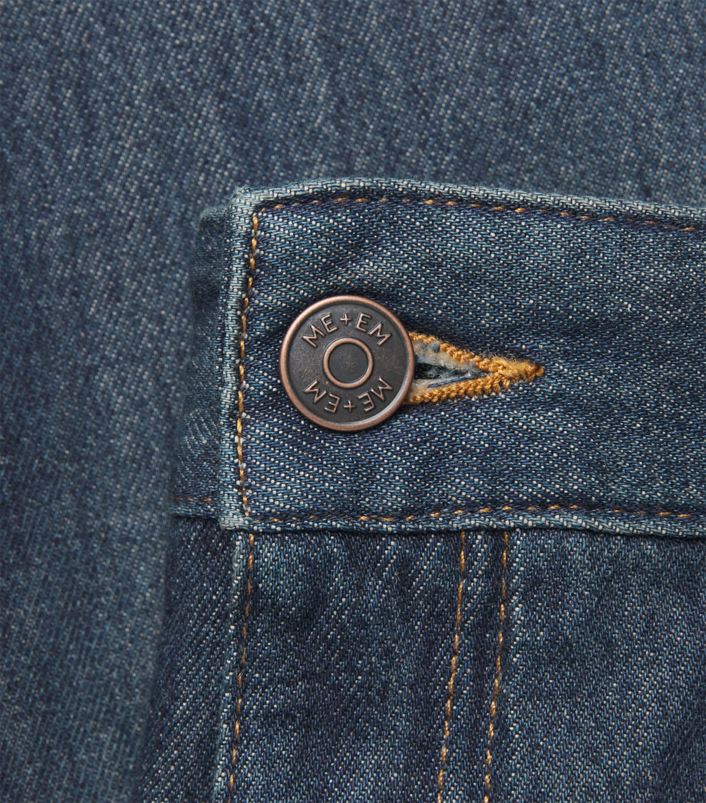 Patch Pocket Relaxed Jeans AUTHENTIC BLUE WASH Image 5