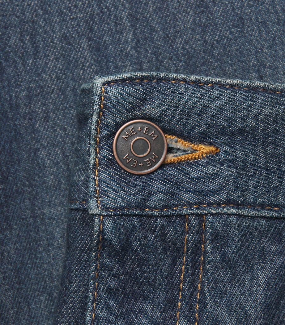 Patch Pocket Relaxed Jeans AUTHENTIC BLUE WASH Image 5