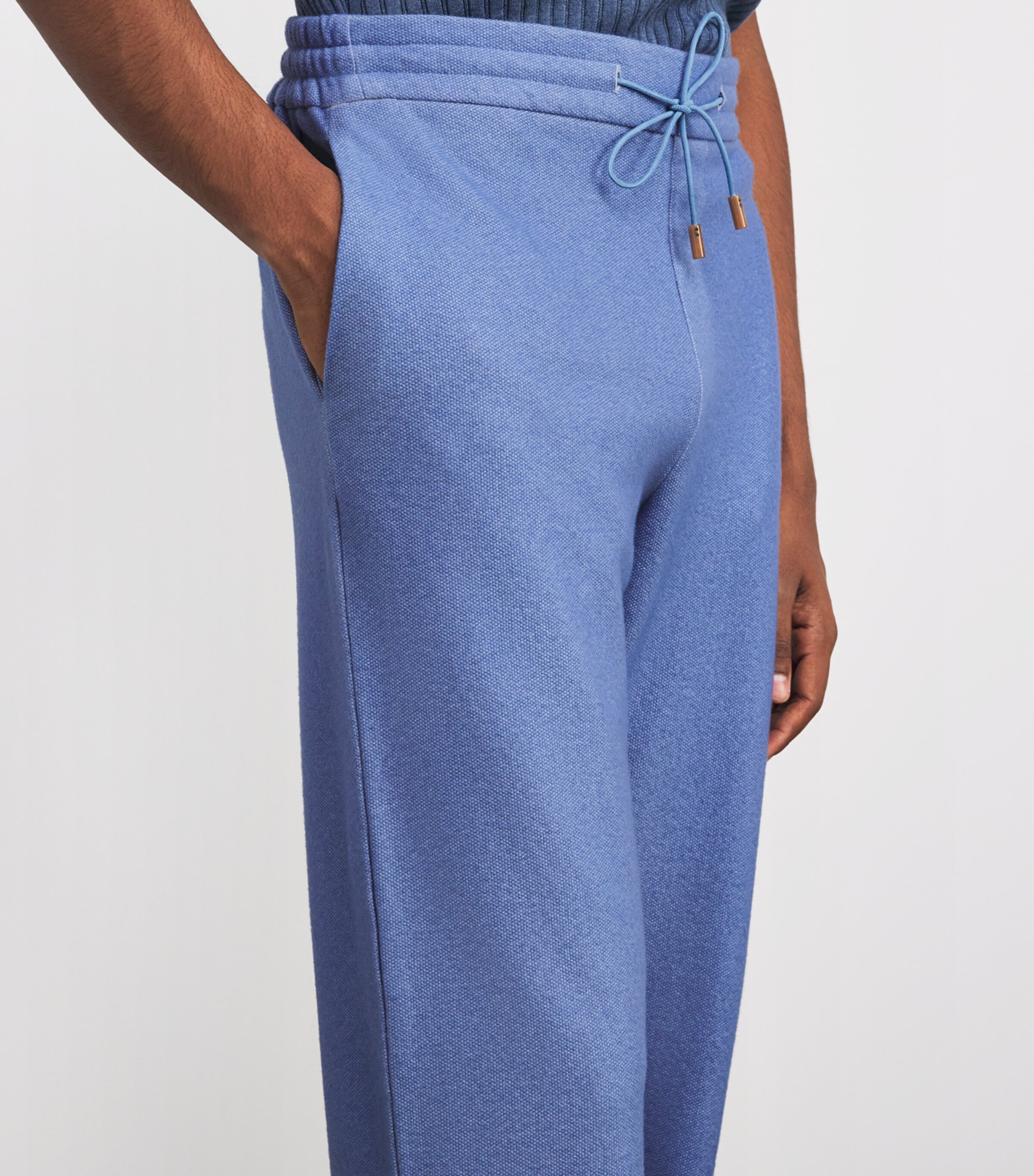 Colombo Mens Cashmere-Silk Sweatpants Image 6