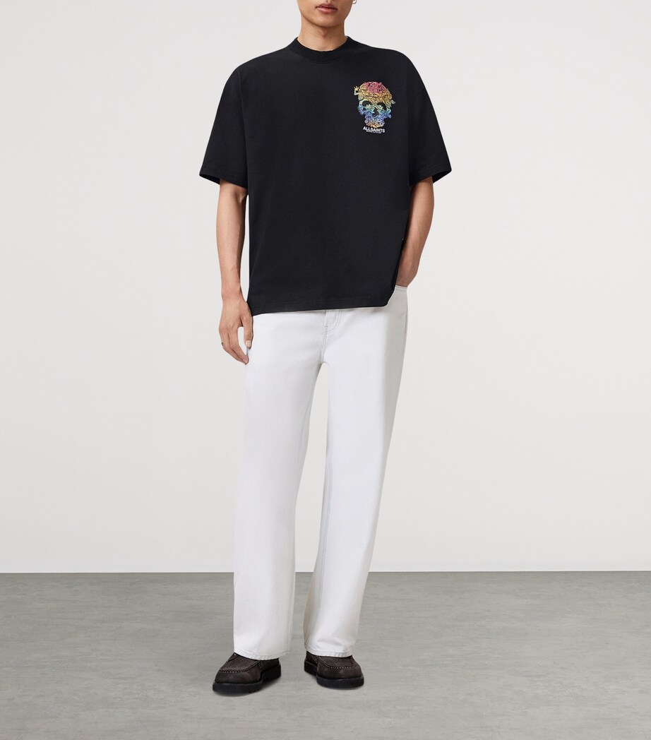 Organic Cotton Trance T-Shirt WASHED BLACK Image 6