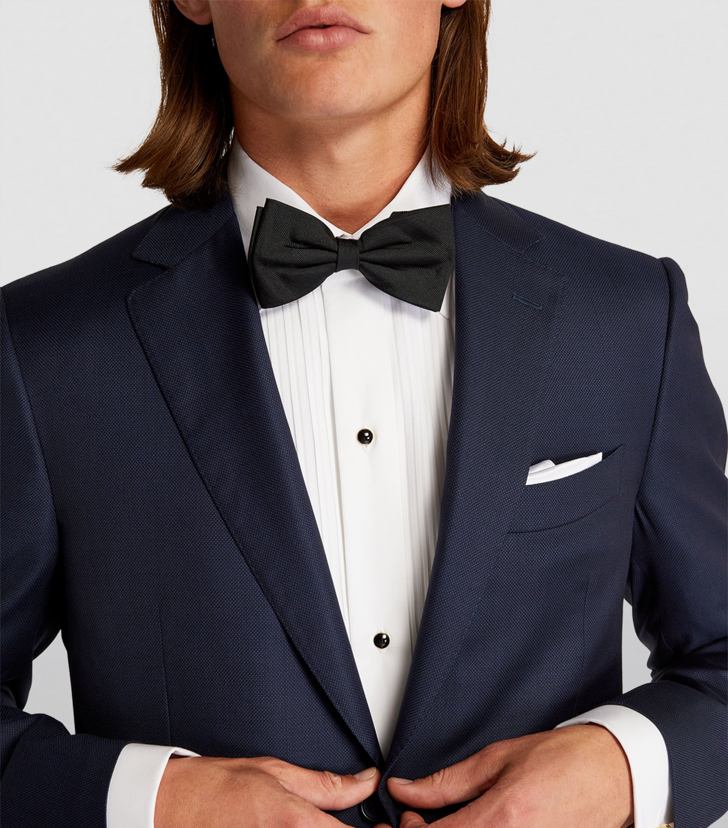 TOM FORD Yellow Gold and Onyx Cufflinks | Harrods US