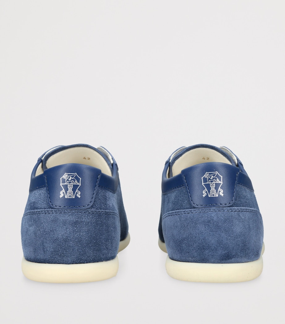 Suede Sneakers NAVY Image 2