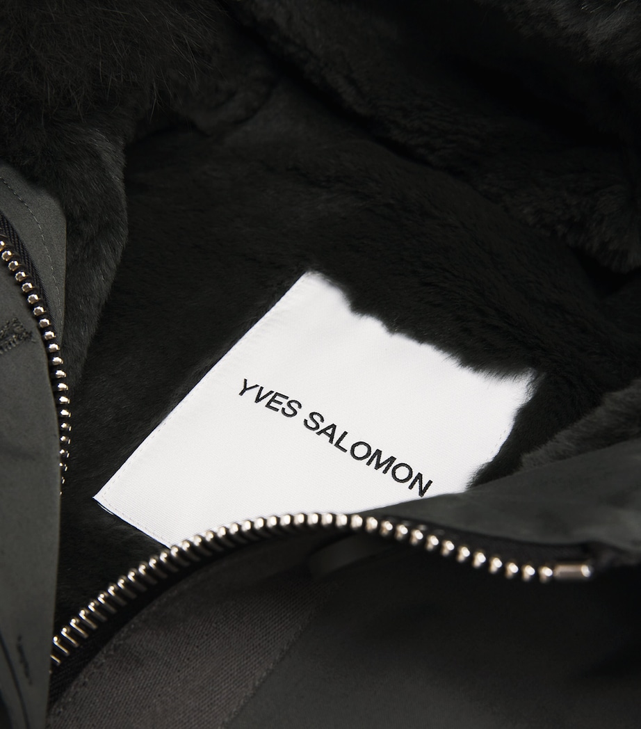 Fox-Rabbit Blended-Cotton Parka (85cm) A2185 Image 5