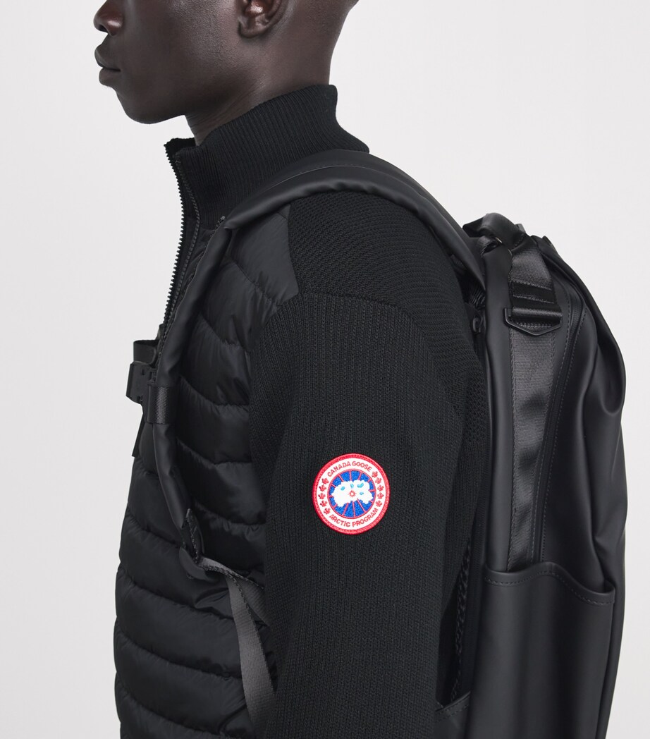 Down-Merino Wool Hybridge Puffer Jacket 9061 Image 6