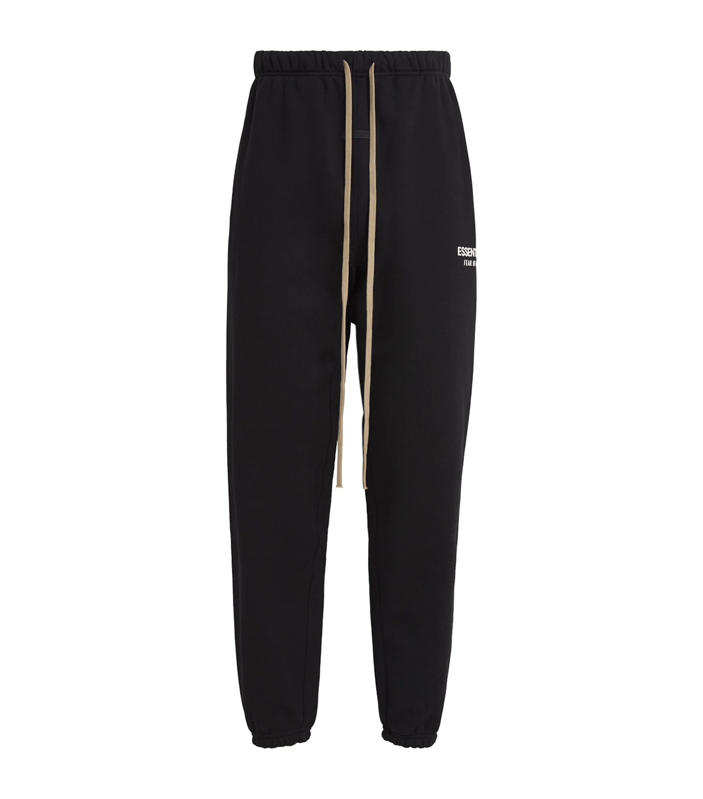 関税込み＊FEAR OF GOD ESSENTIALS＊ロゴ コットン 七分袖ドレス FEAR OF GOD ESSENTIALS ロゴ Tシャツ | ブラック | FARFETCH JP